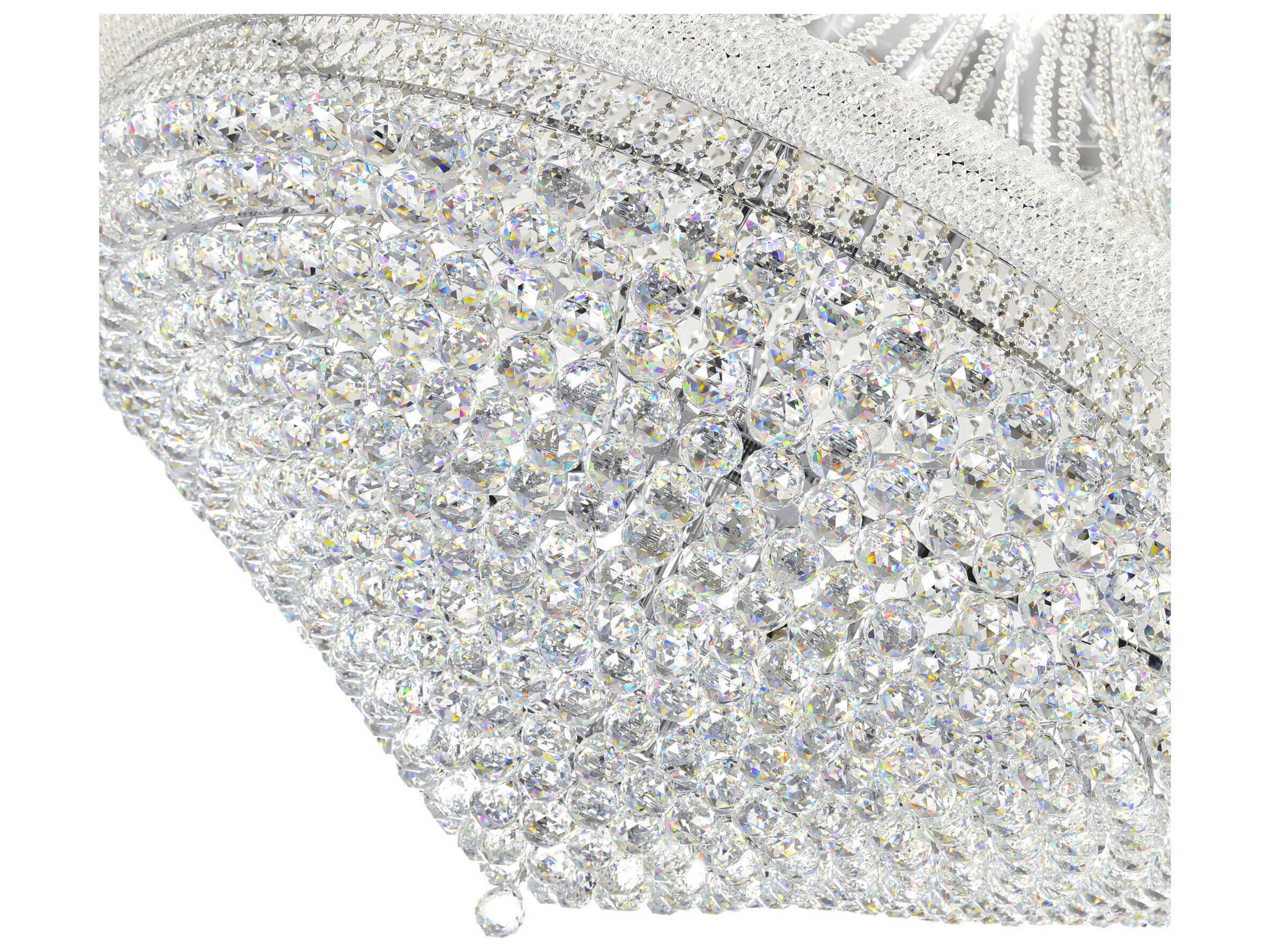 CWI Lighting Empire 42-Light Chrome Traditional Chandelier