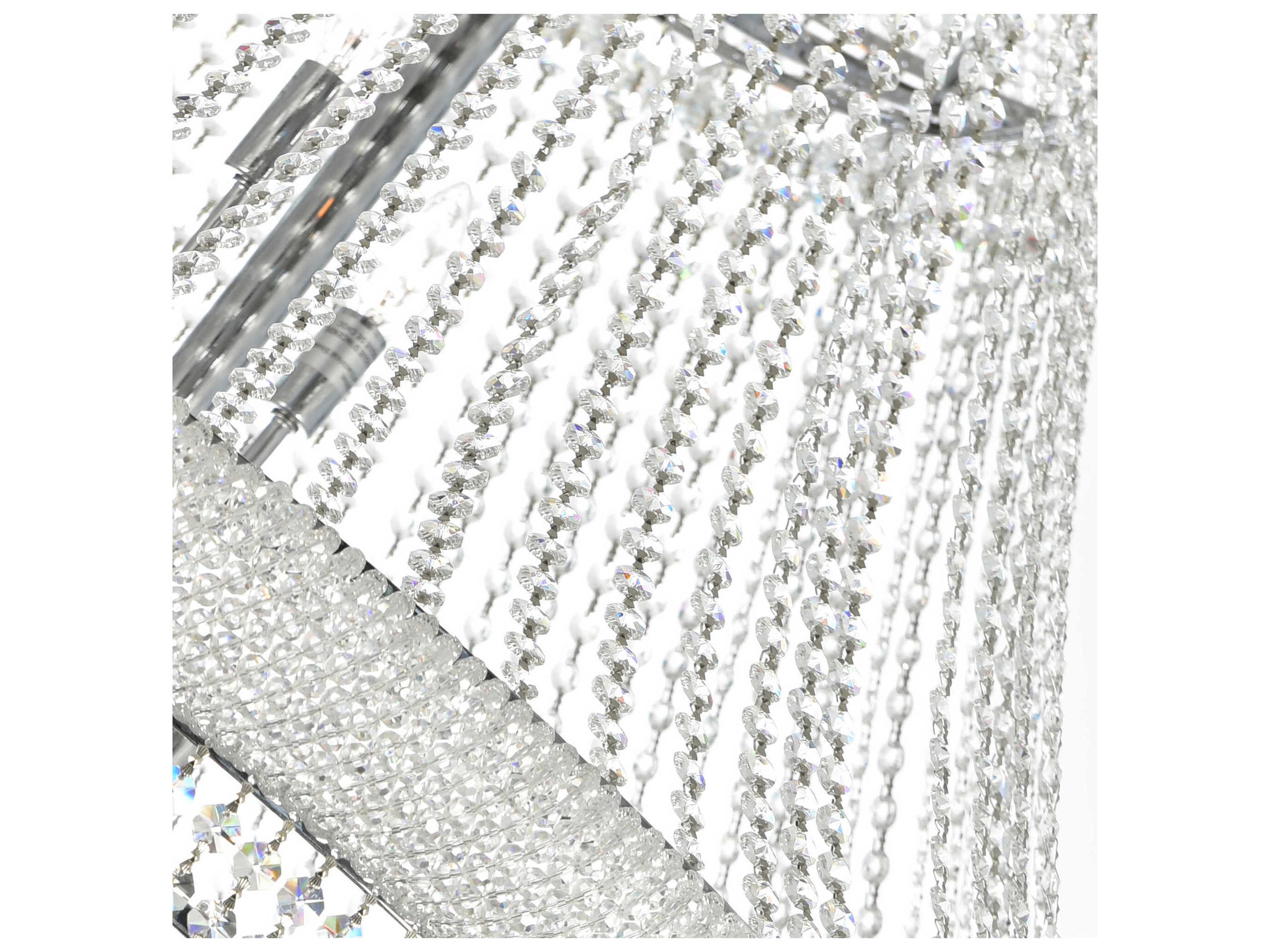 CWI Lighting Empire 42-Light Chrome Traditional Chandelier