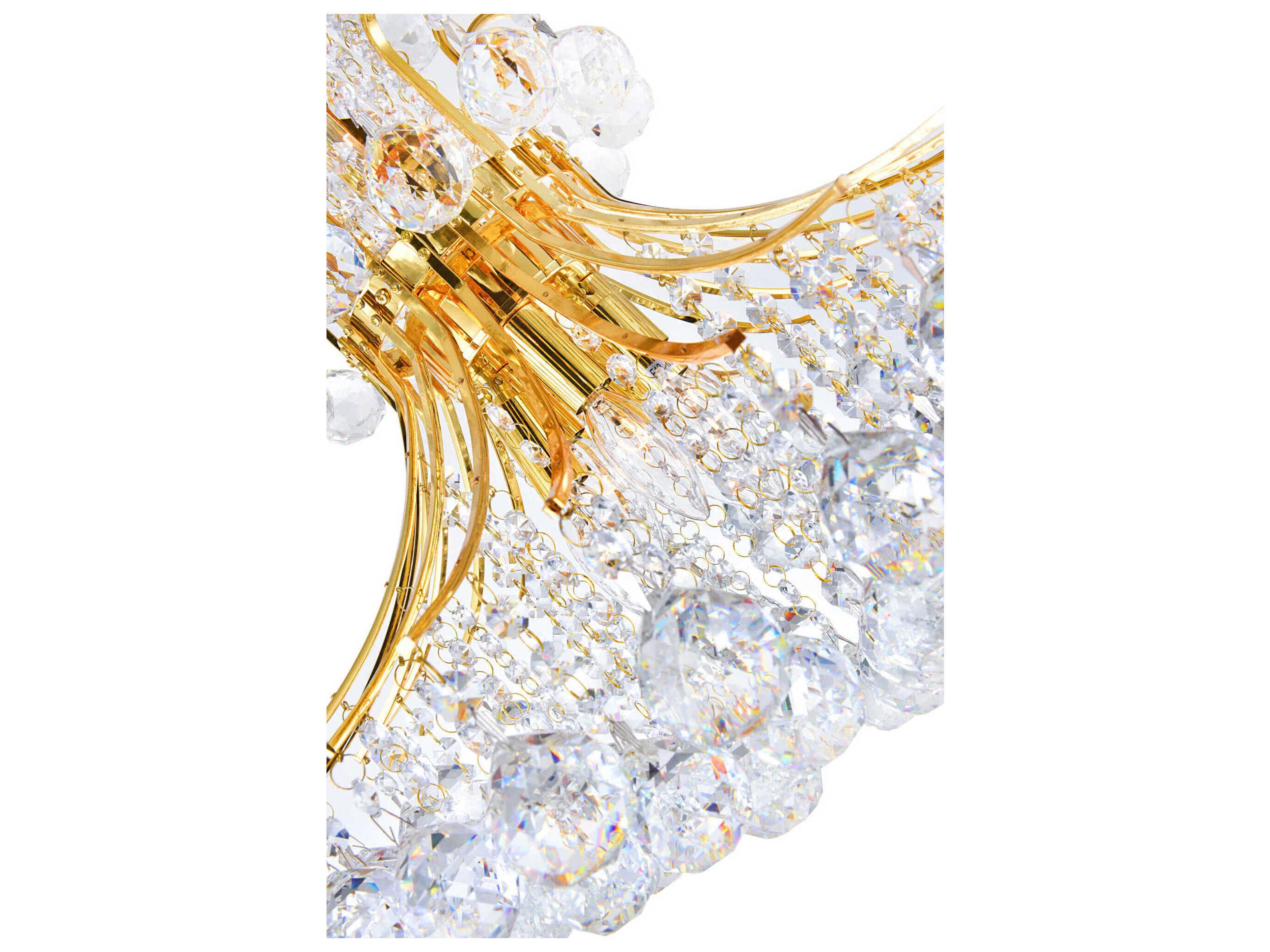 CWI Lighting Princess 8-Light Gold Traditional Chandelier