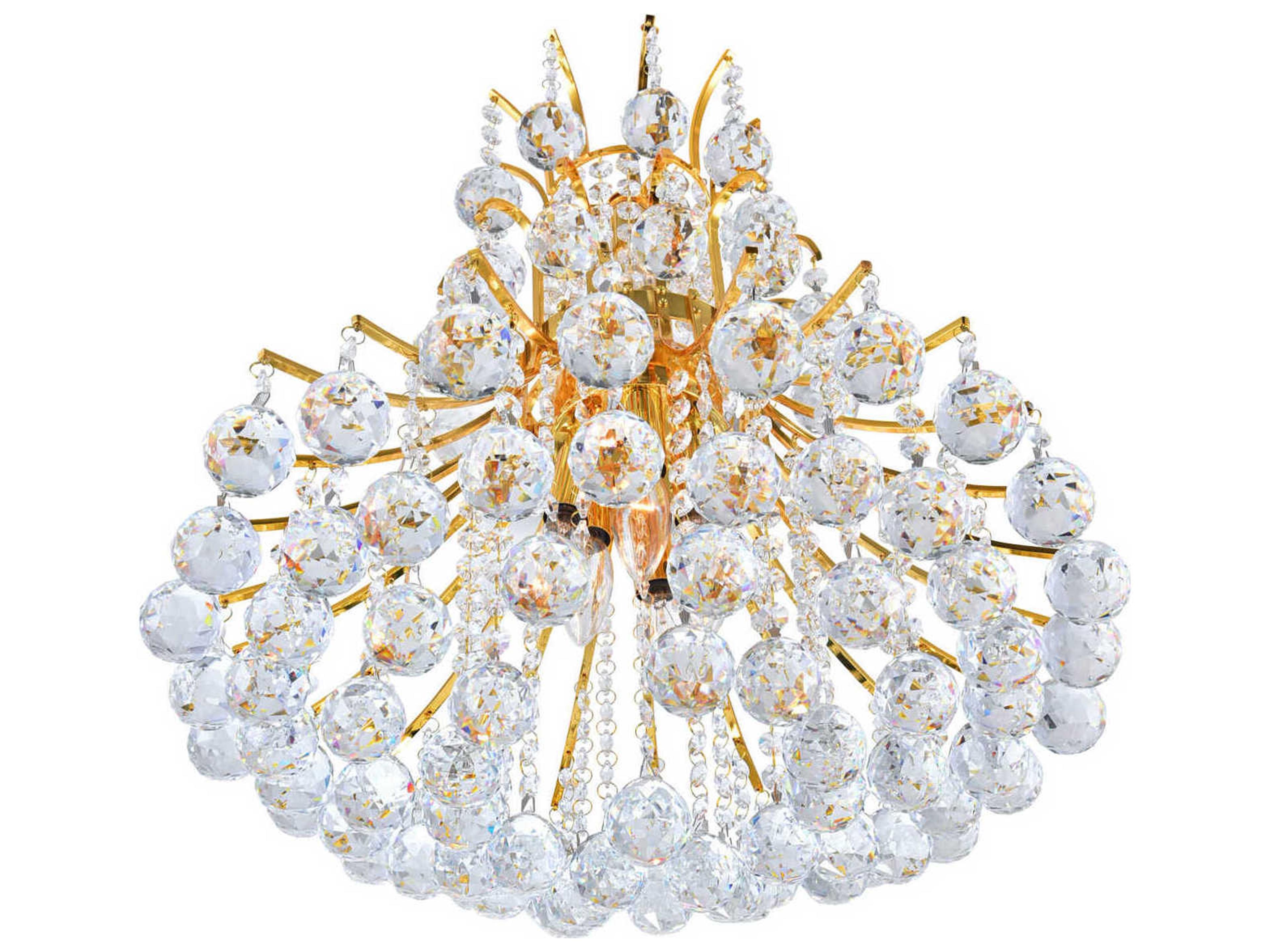 CWI Lighting Princess 8-Light Gold Traditional Chandelier