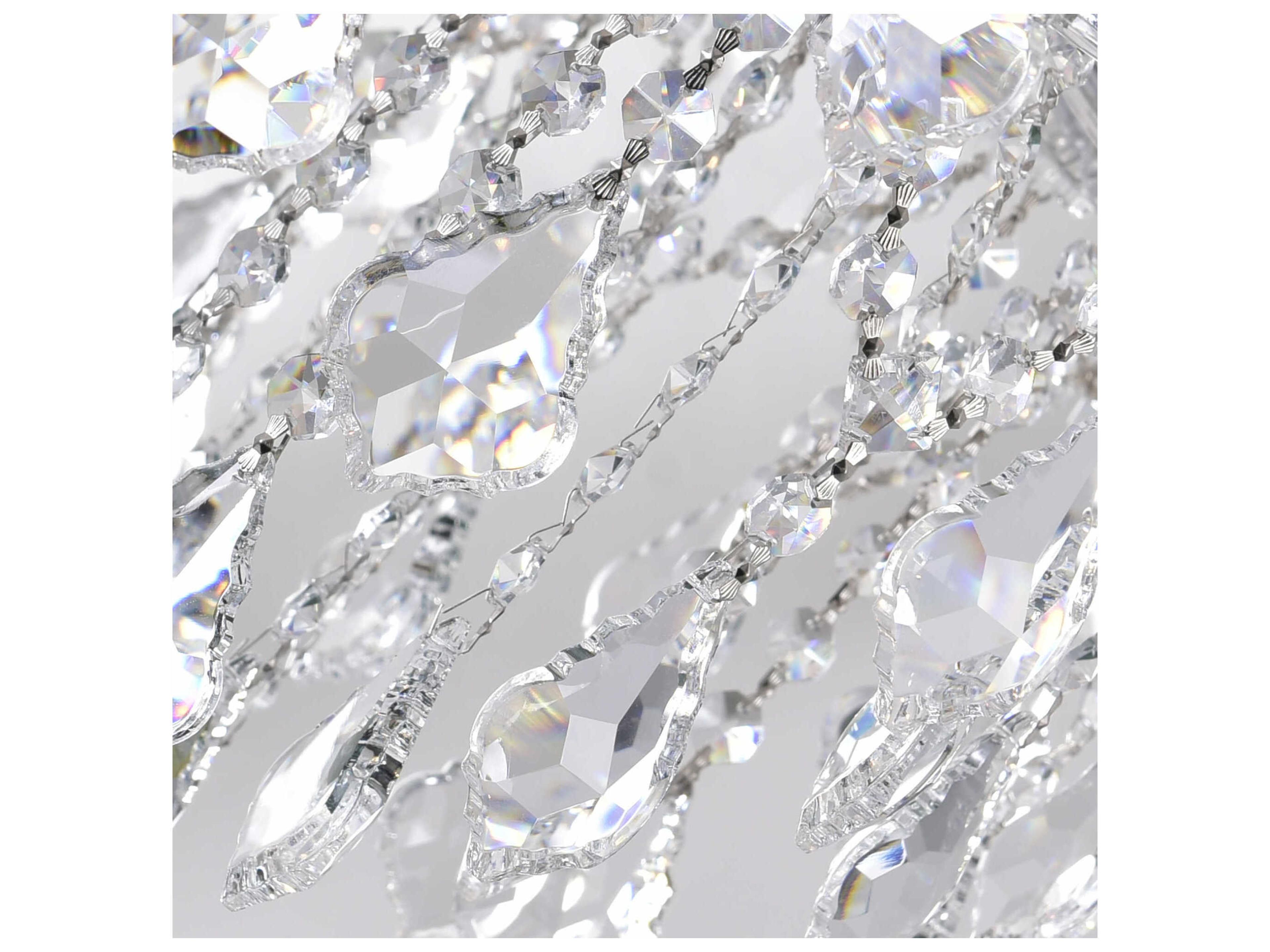 CWI Lighting Maria Theresa 25-Light Chrome Traditional Candelabra Chandelier