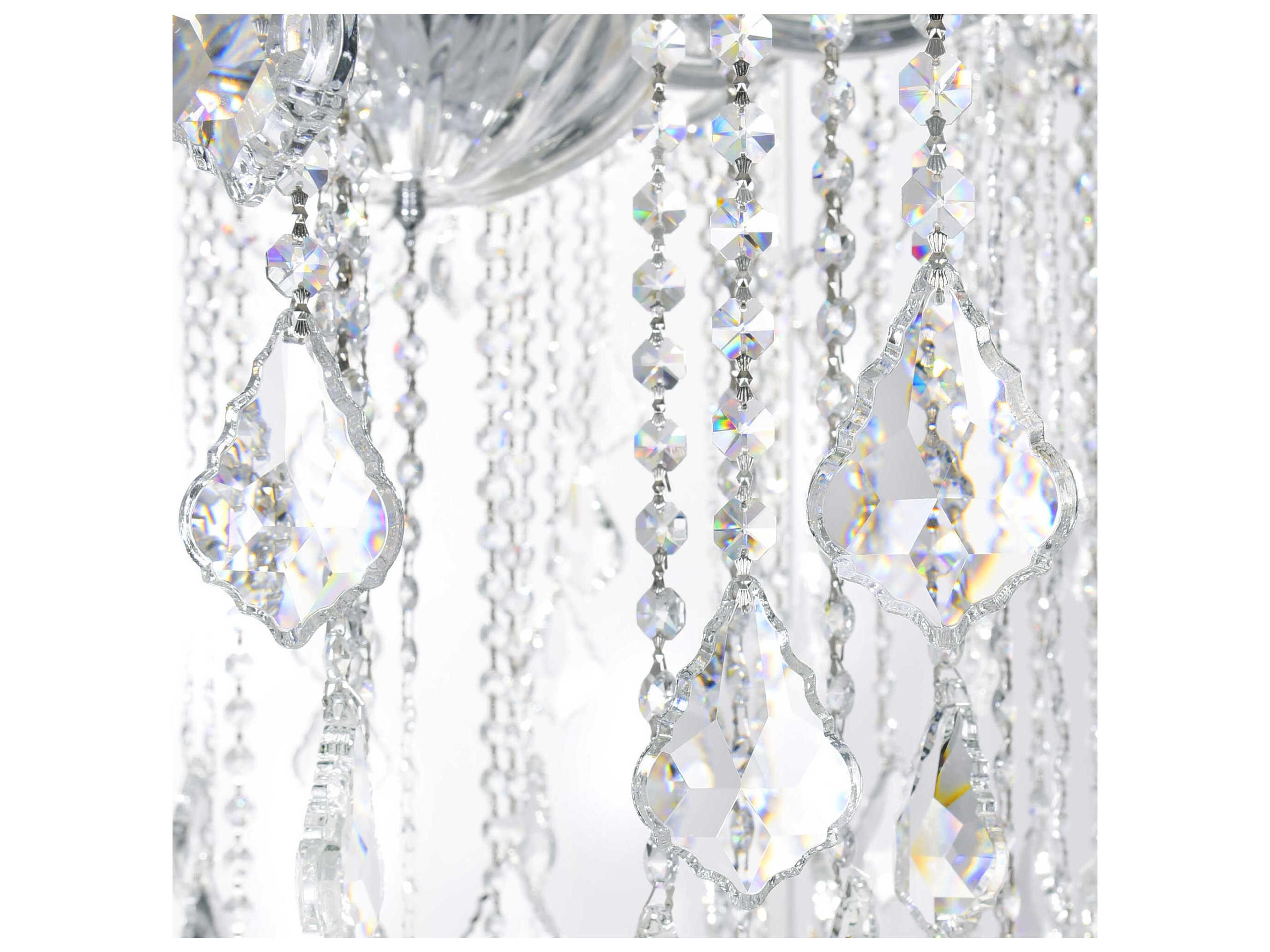 CWI Lighting Maria Theresa 84-Light Chrome Traditional Candelabra Chandelier