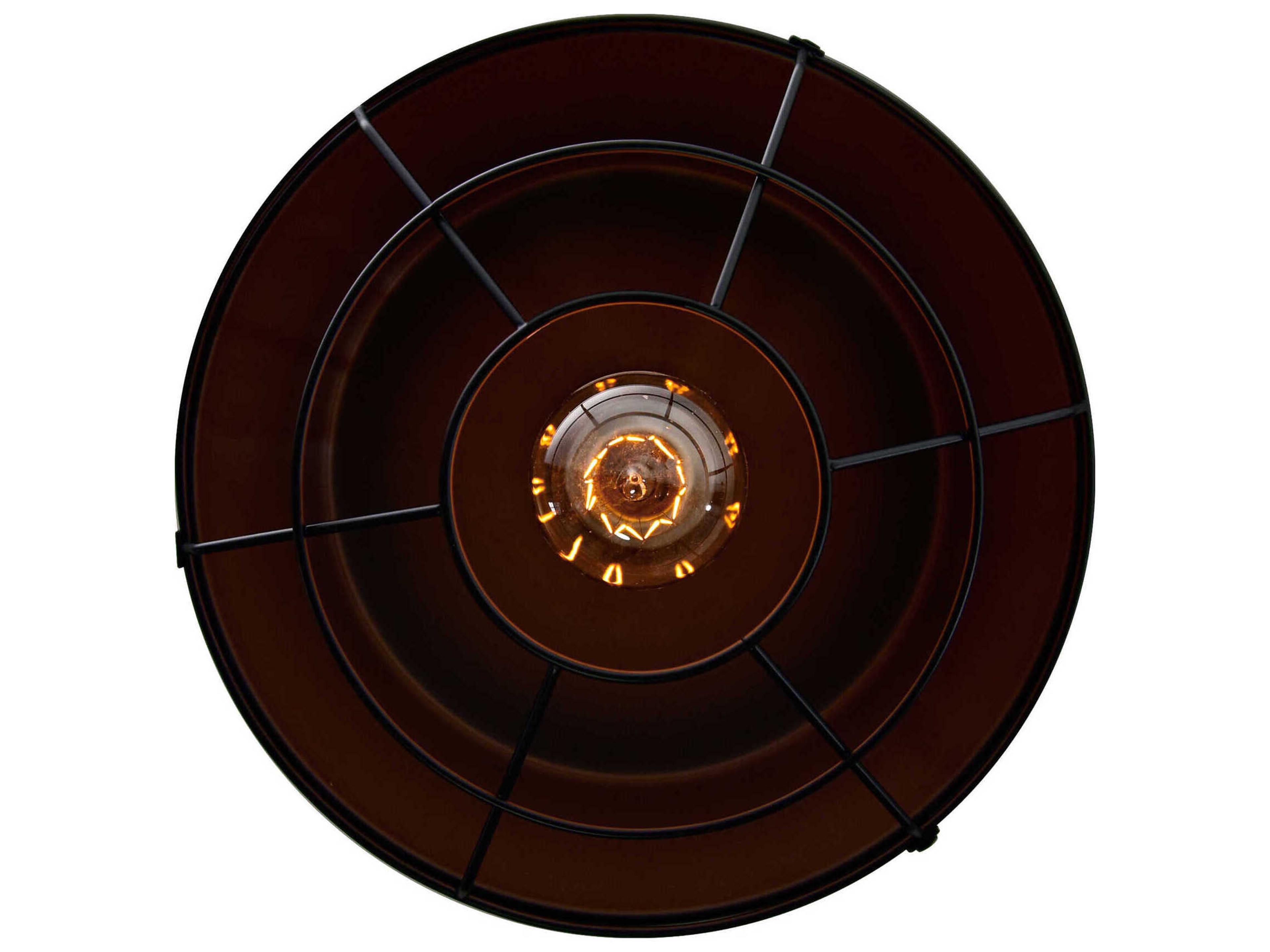 CWI Lighting Morgan 1-Light Black Pendant