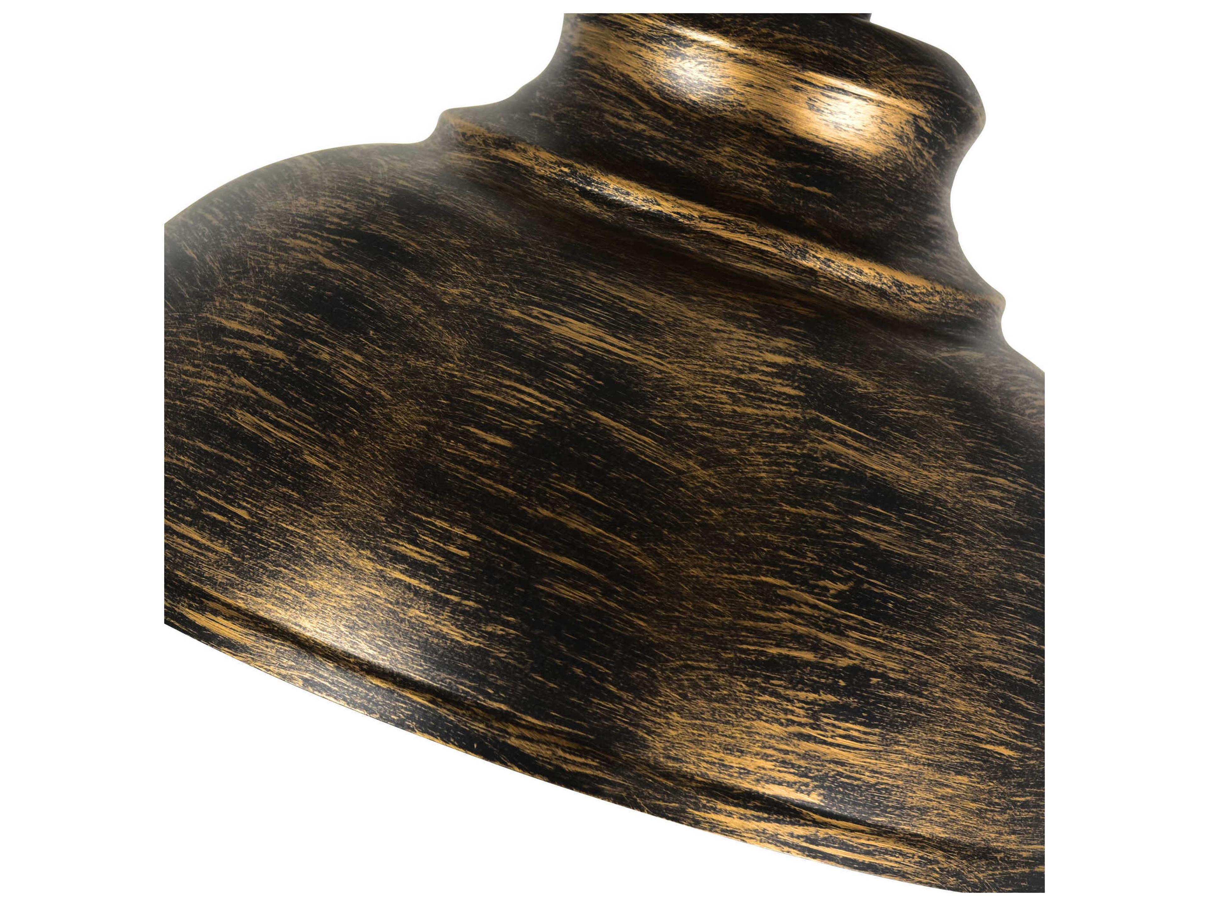 CWI Lighting Vogel 1-Light Antique Copper Dome Pendant