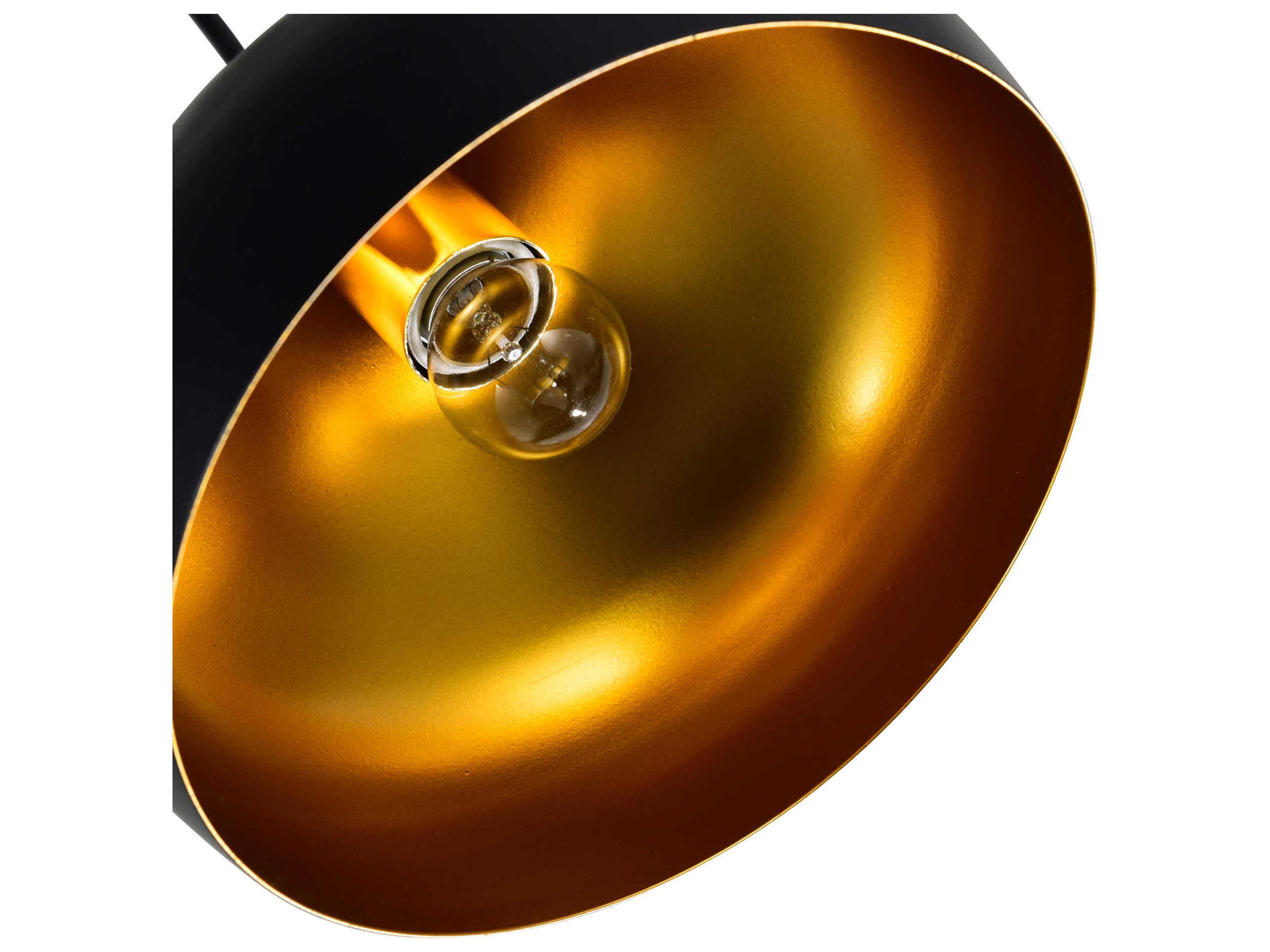 CWI Lighting Dynamic 1-Light Black Pendant