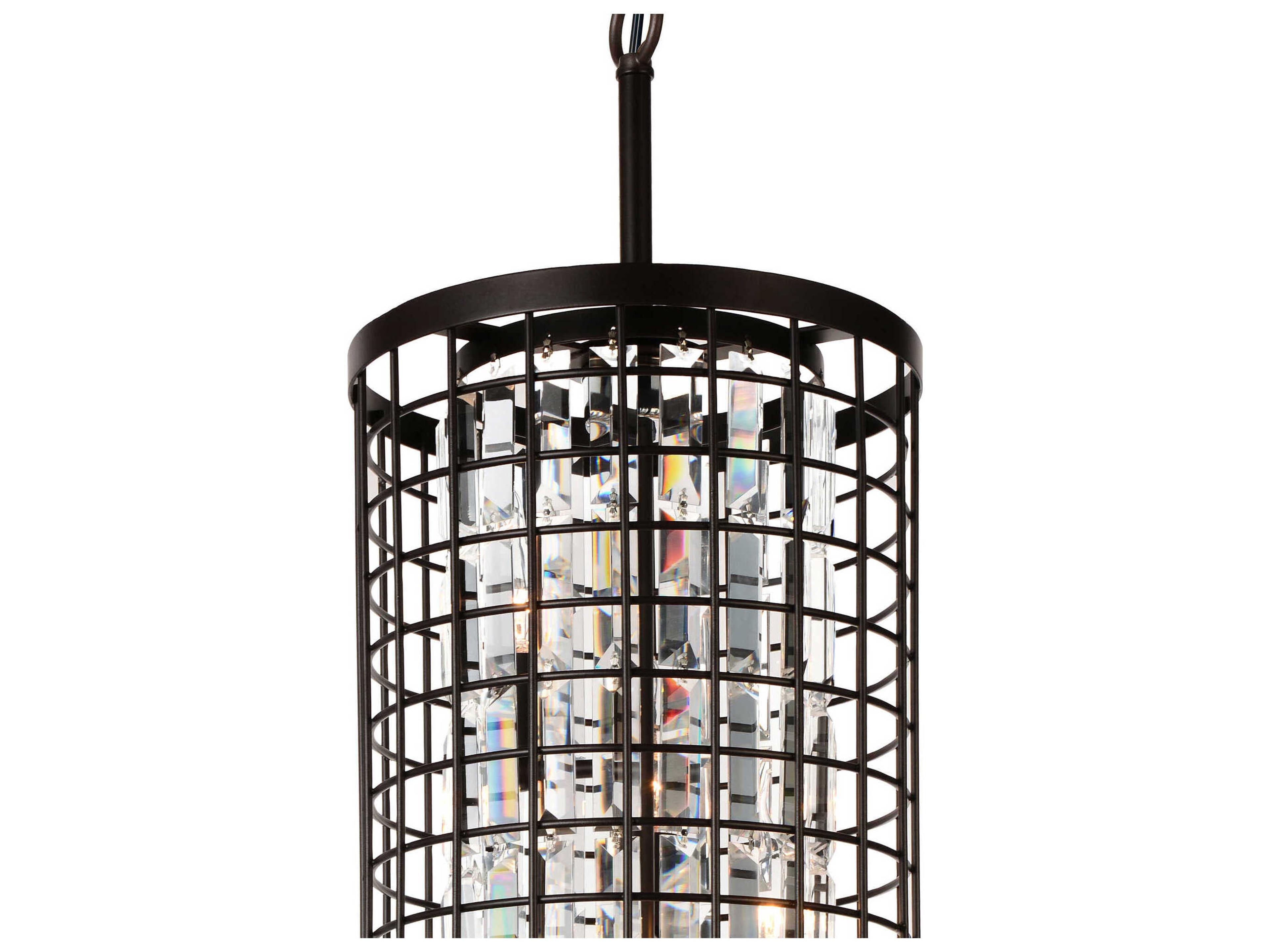 CWI Lighting Meghna 4-Light Brown Mini Pendant