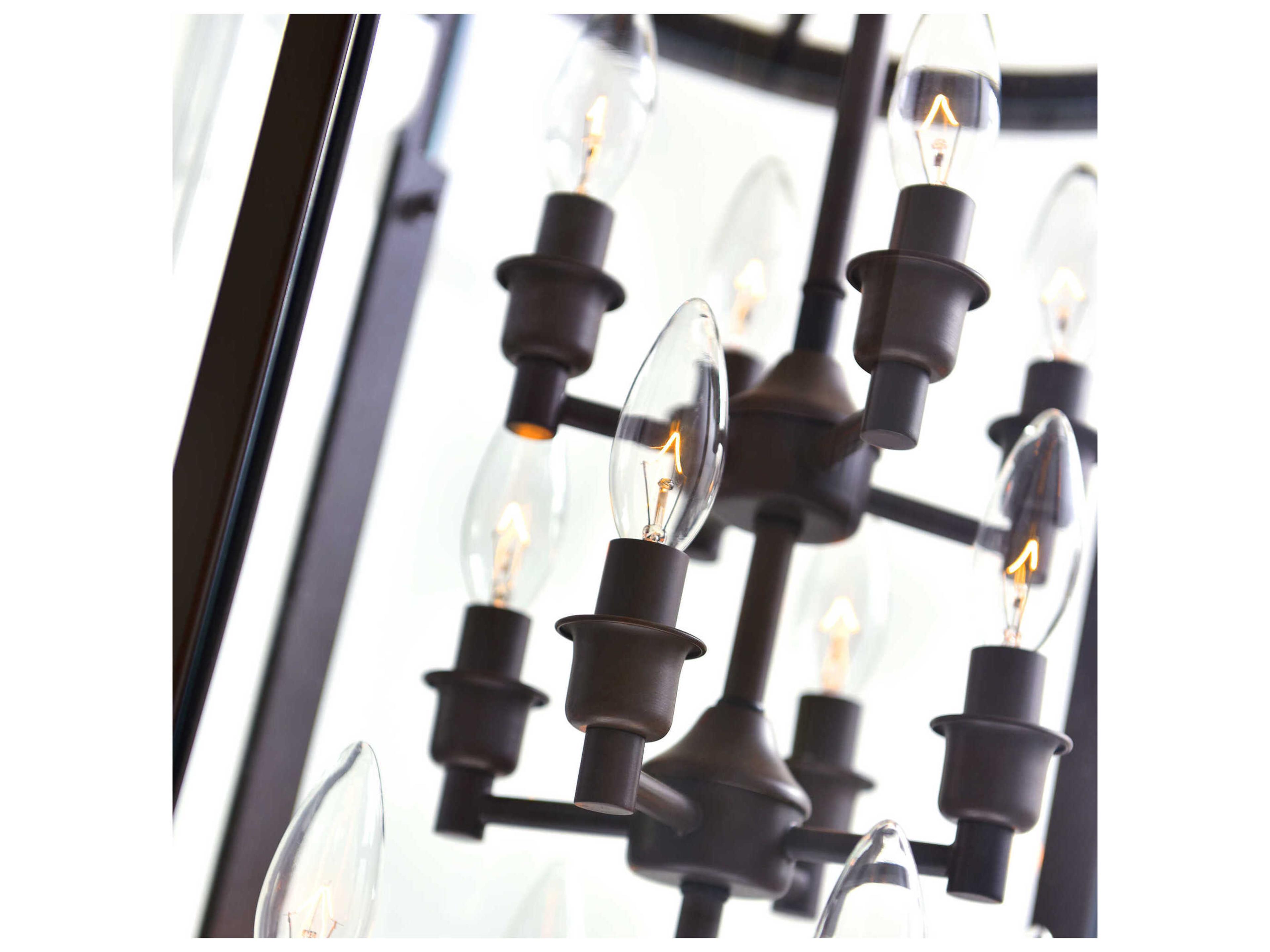 CWI Lighting Desire 12-Light Oil Rubbed Bronze Traditional Chandelier