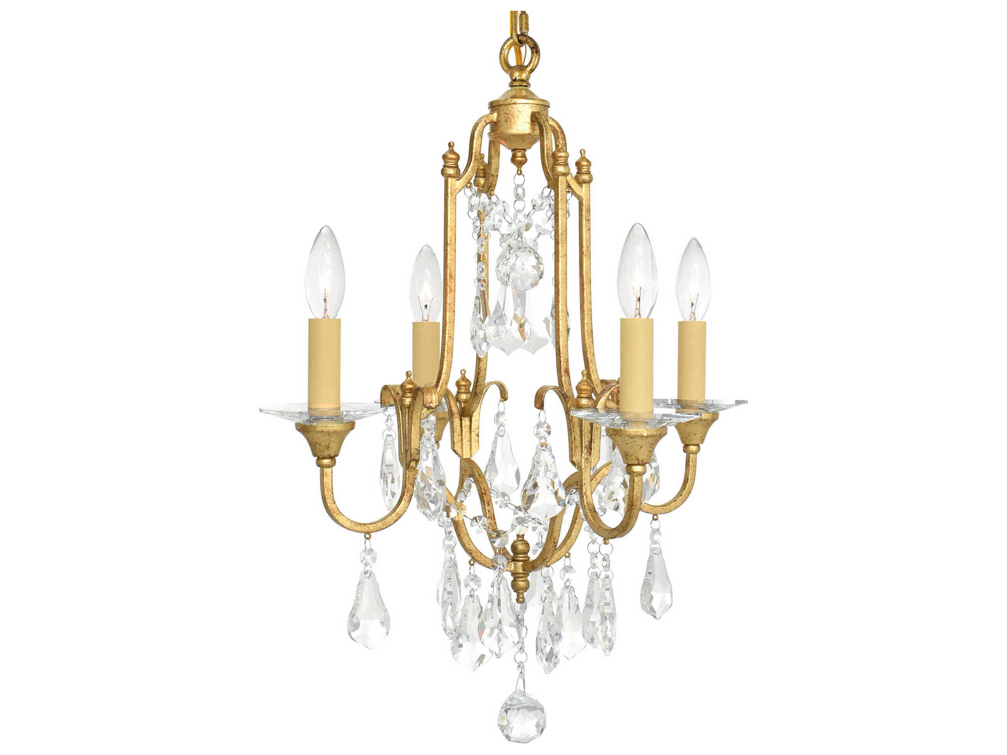 CWI Lighting Electra 4-Light Oxidized Bronze Traditional Candelabra Chandelier