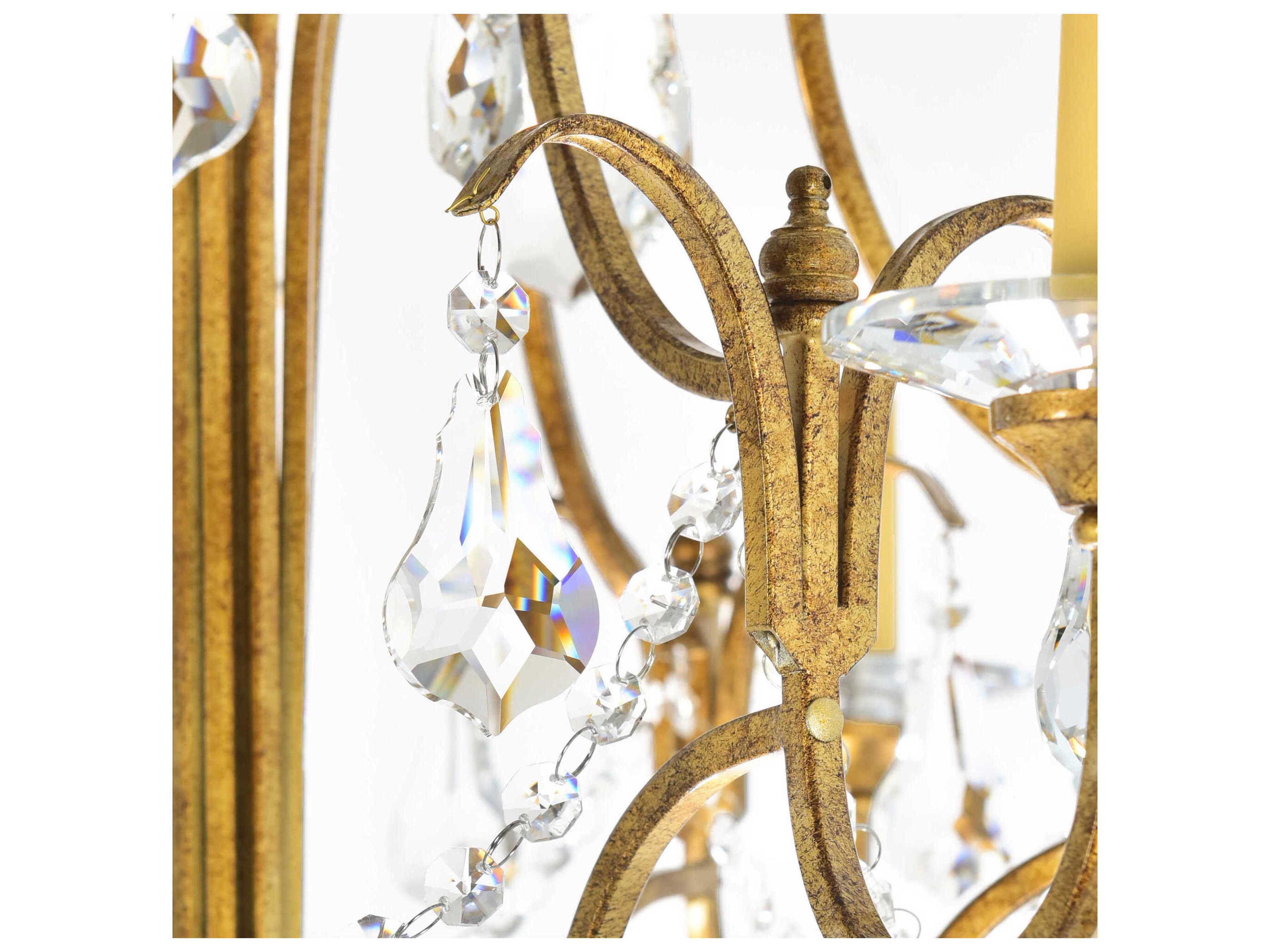 CWI Lighting Electra 6-Light Oxidized Bronze Traditional Candelabra Chandelier