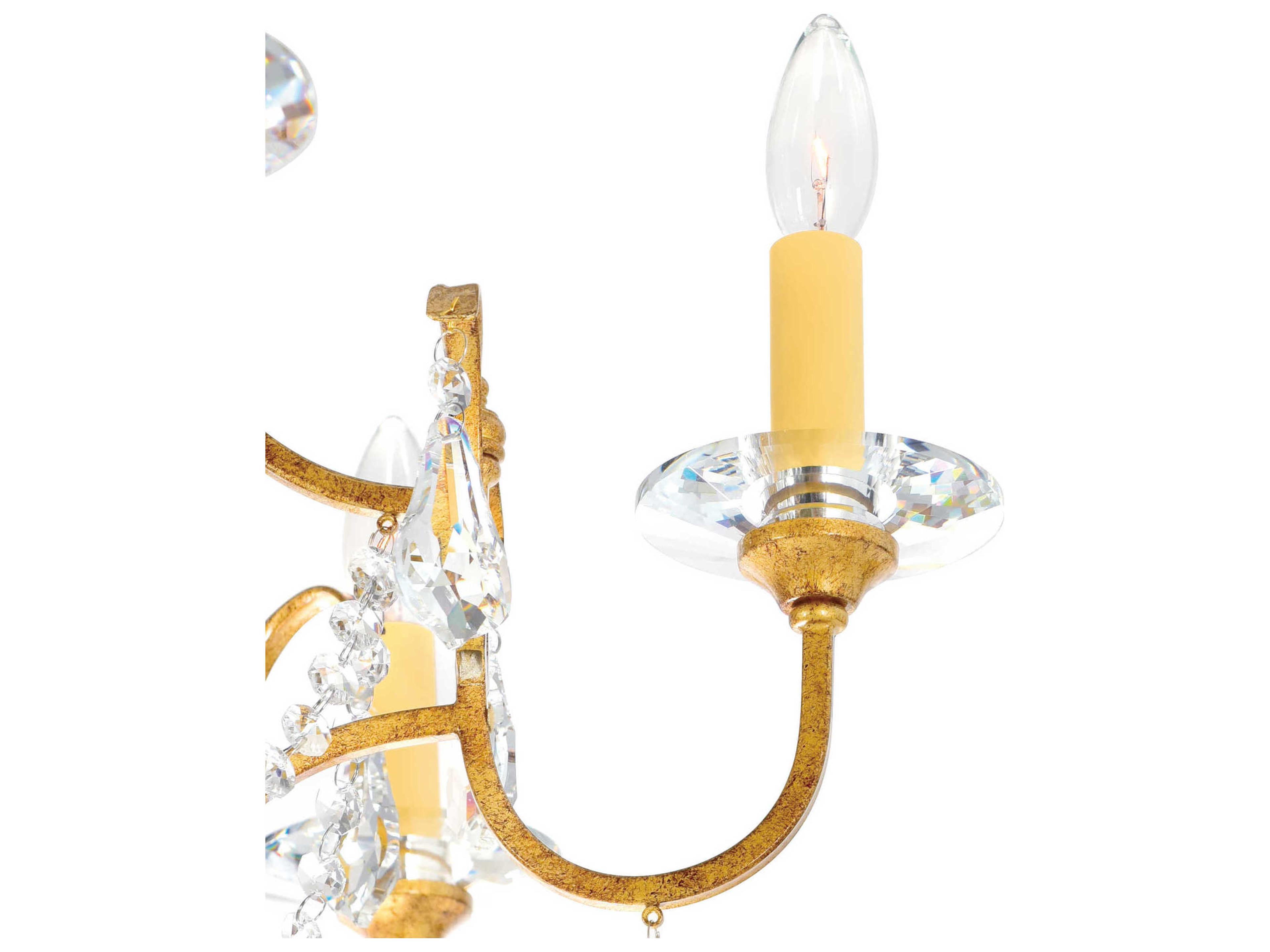 CWI Lighting Electra 6-Light Oxidized Bronze Traditional Candelabra Chandelier