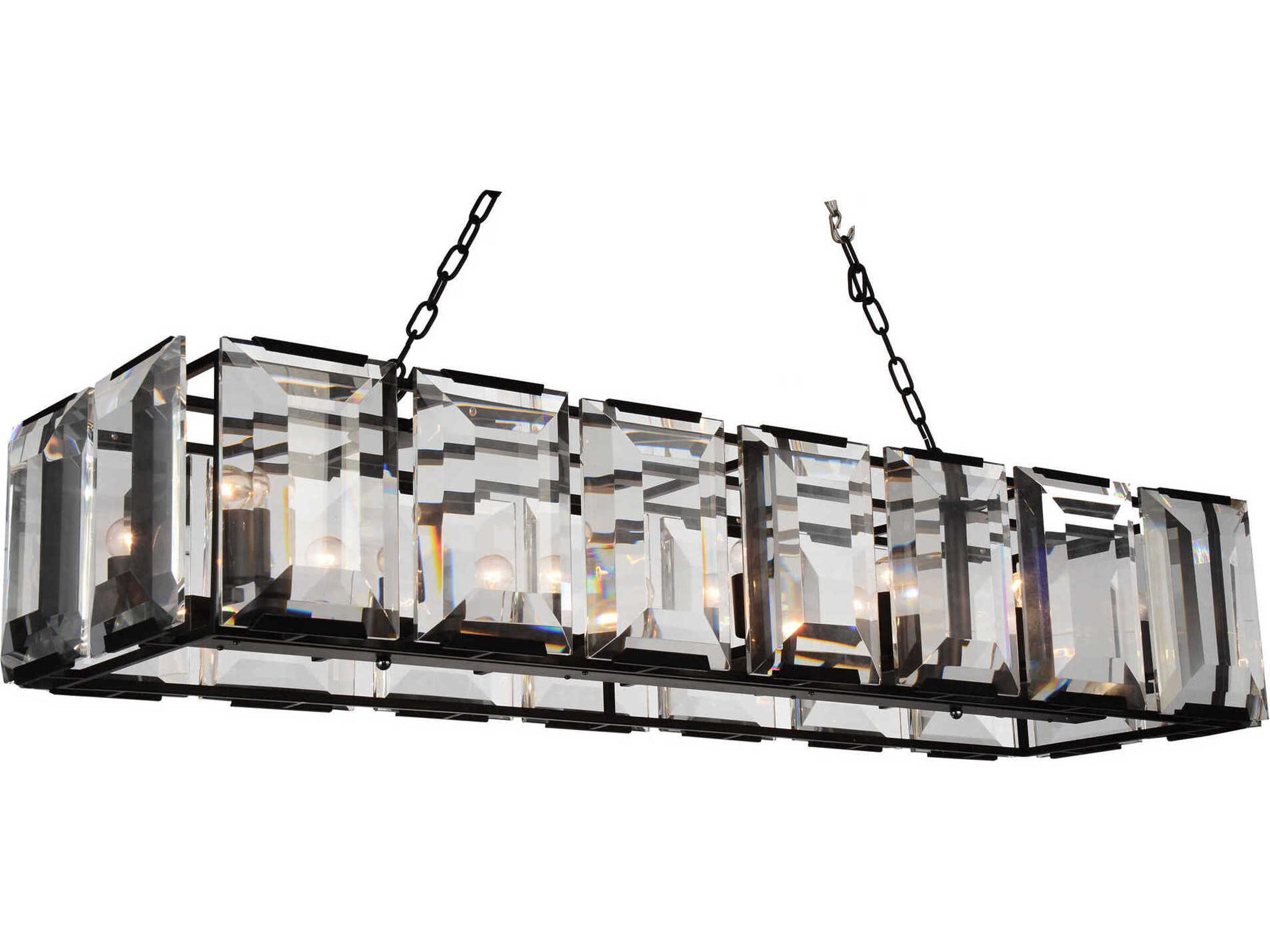 Jacquet 14-Light Black Island Pendant