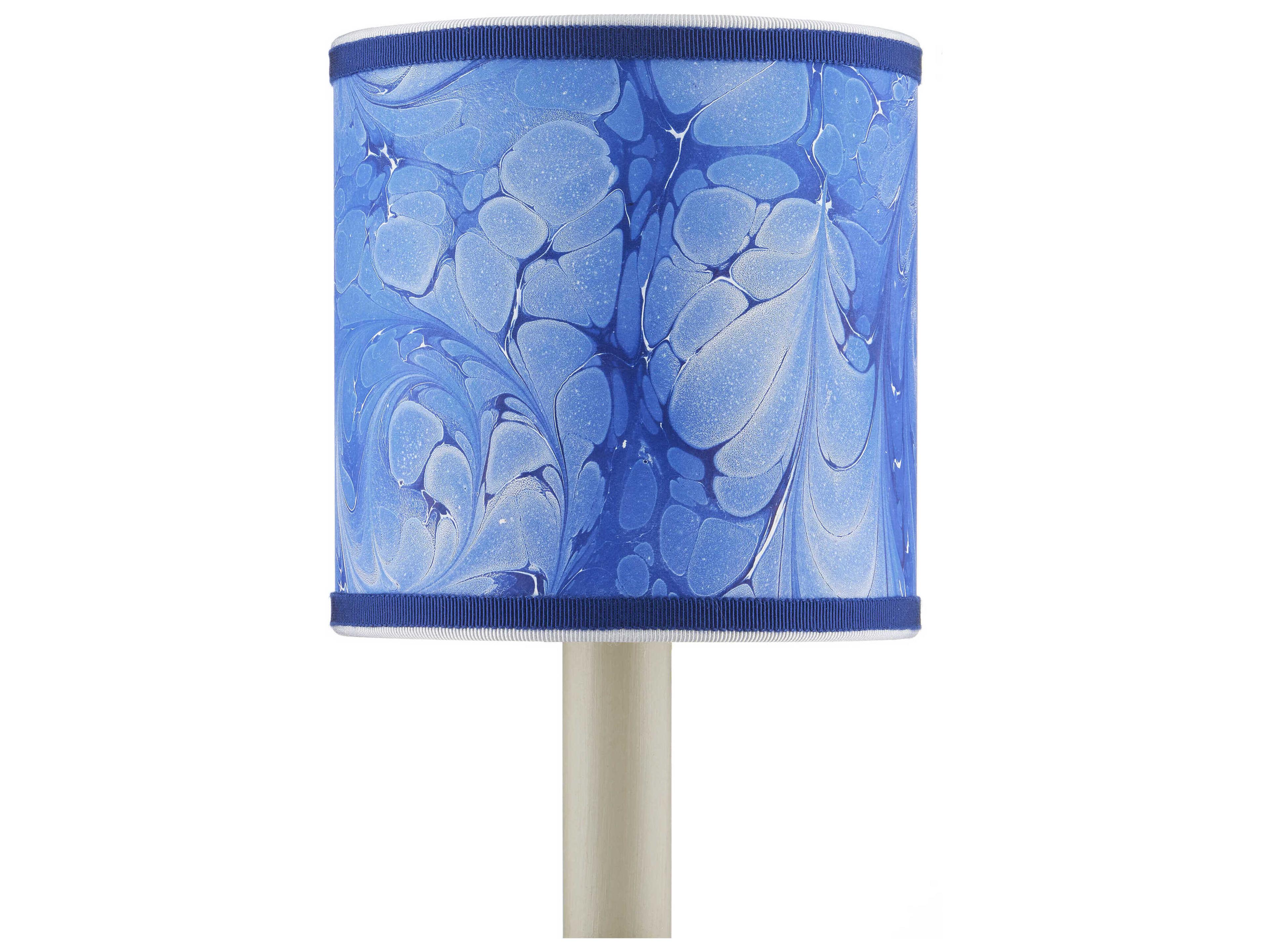 Currey & Company Marble Paper Tapered Chandelier Shade