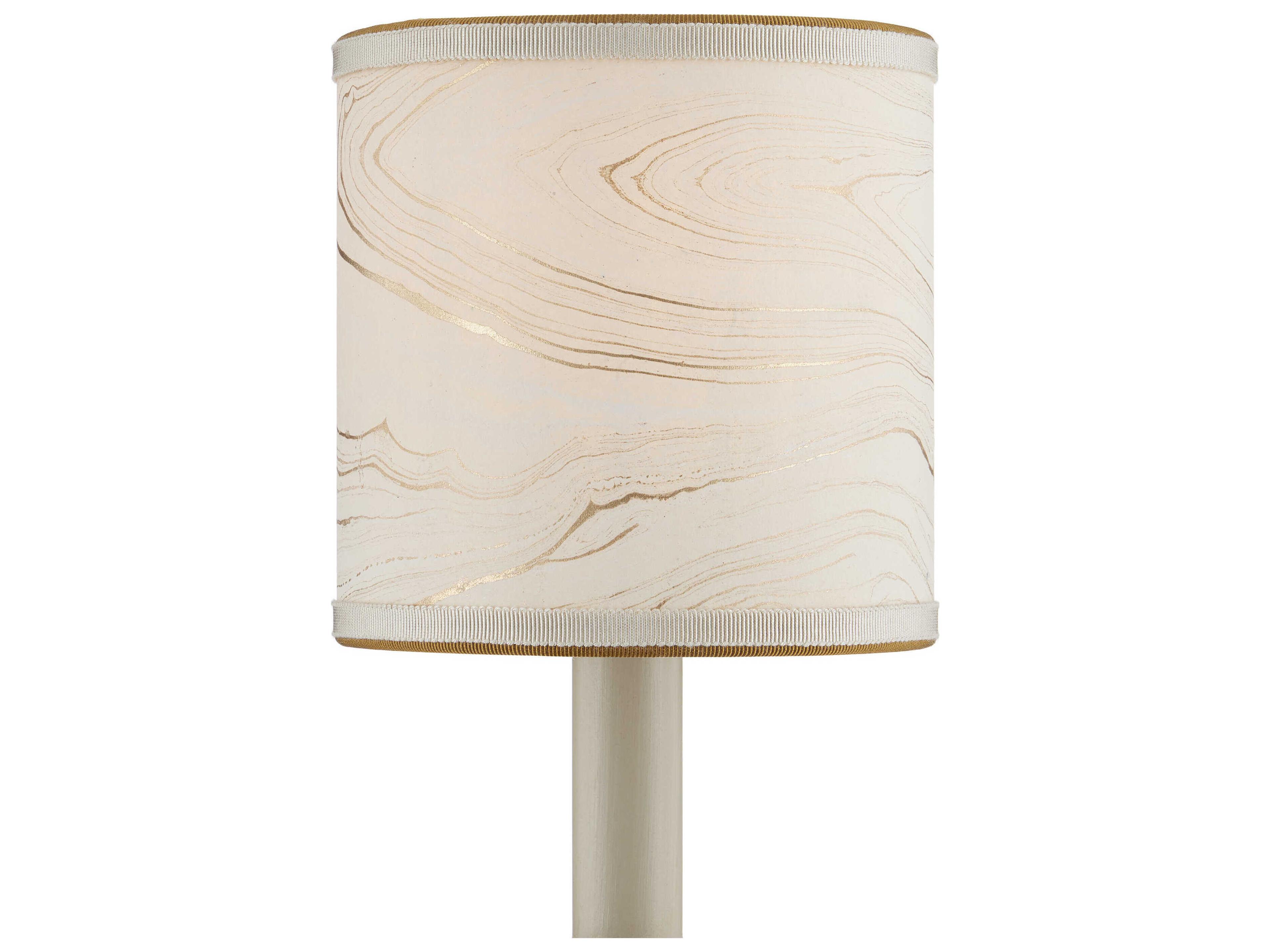 Marble Paper Tapered Chandelier Shade