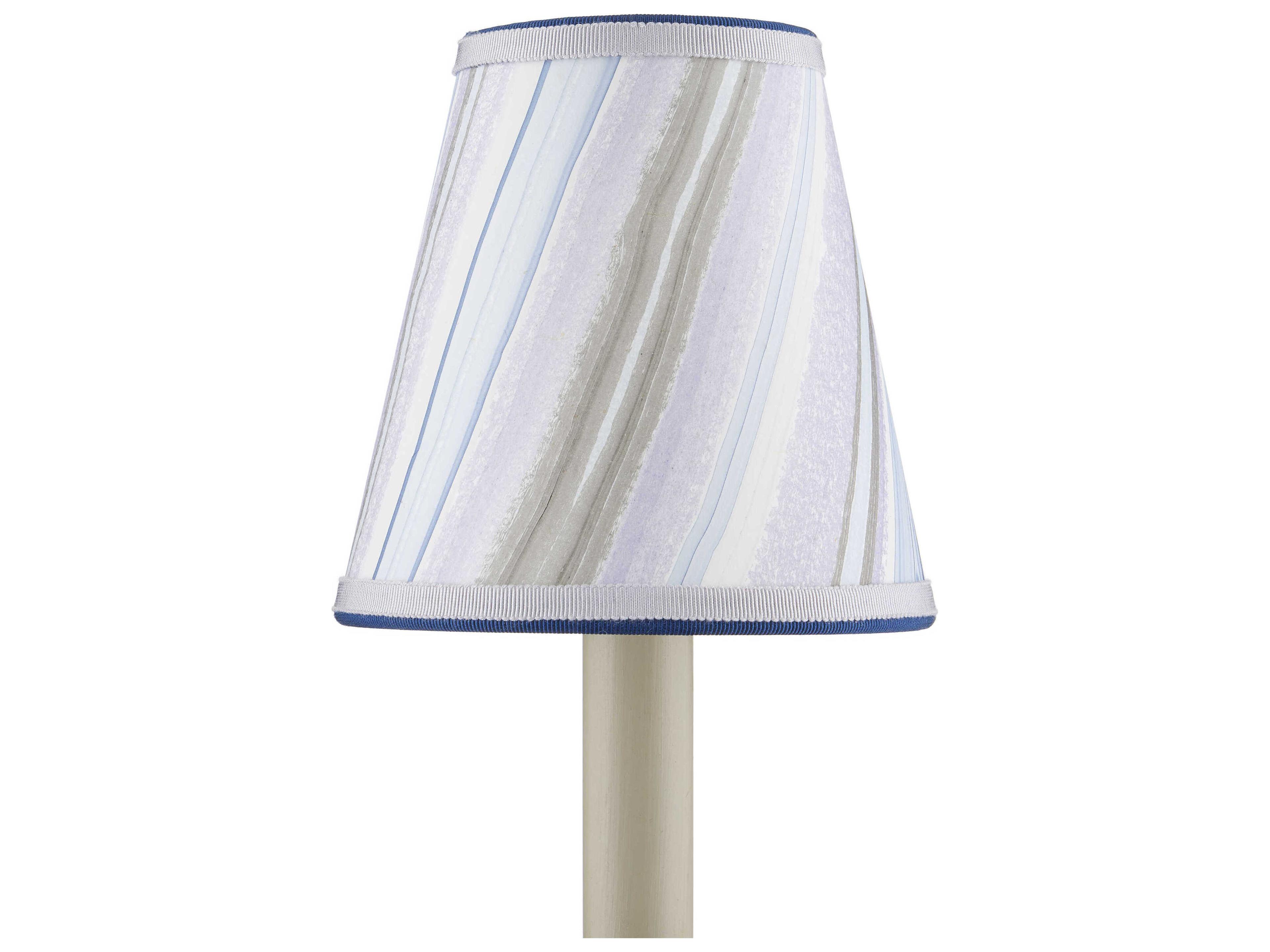 Currey & Company Marble Paper Tapered Chandelier Shade