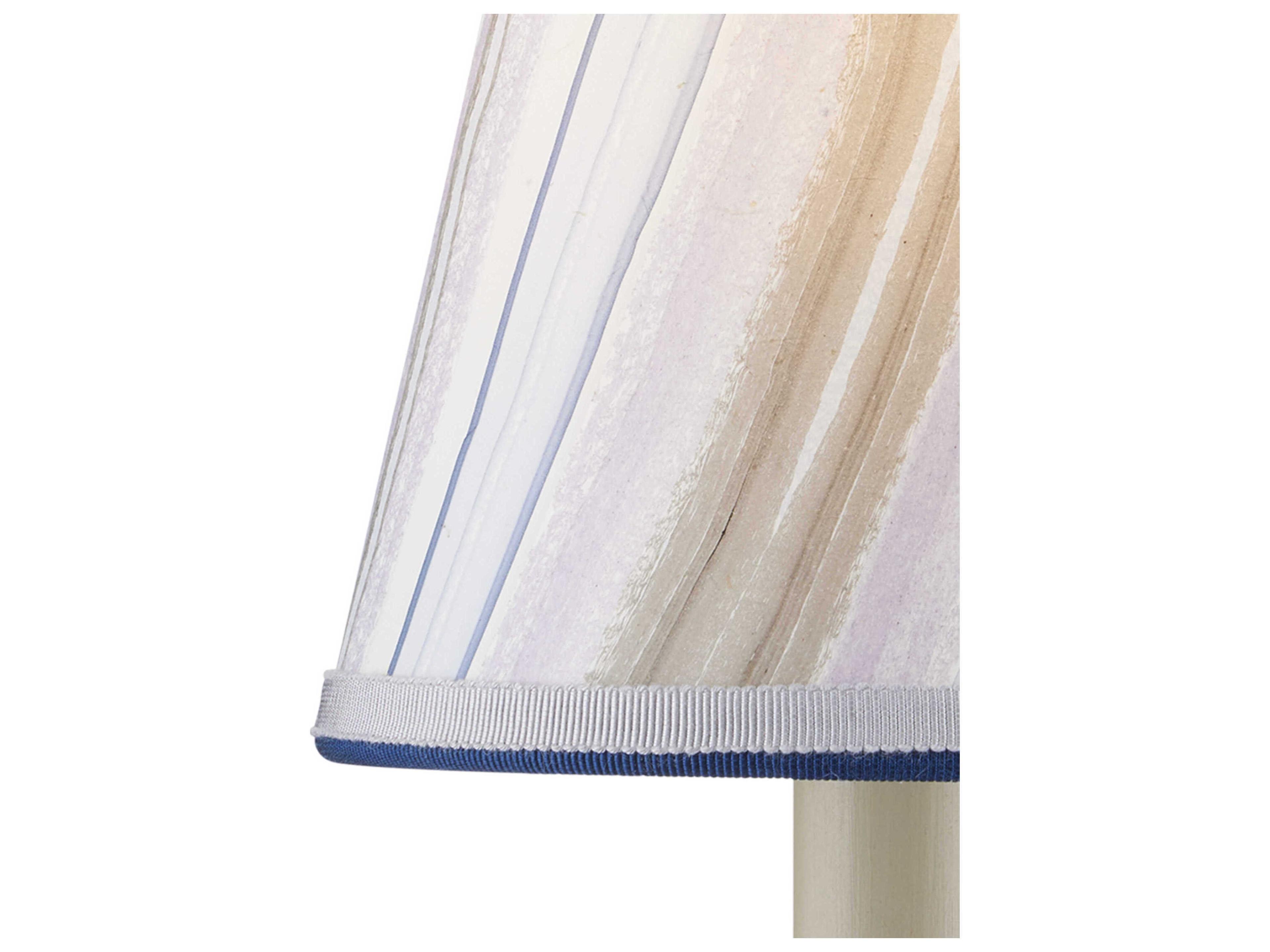 Currey & Company Marble Paper Tapered Chandelier Shade