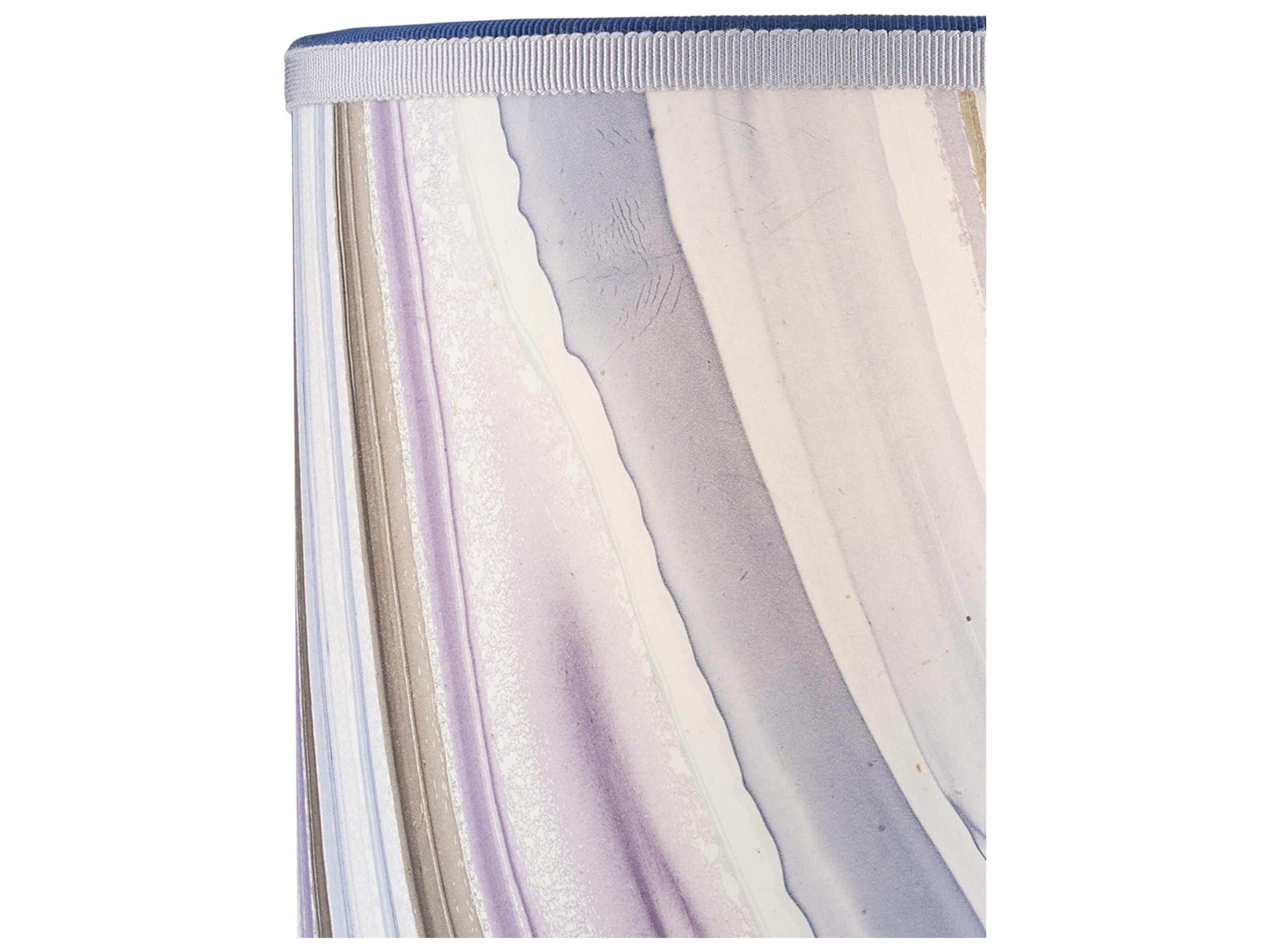 Currey & Company Marble Paper Tapered Chandelier Shade