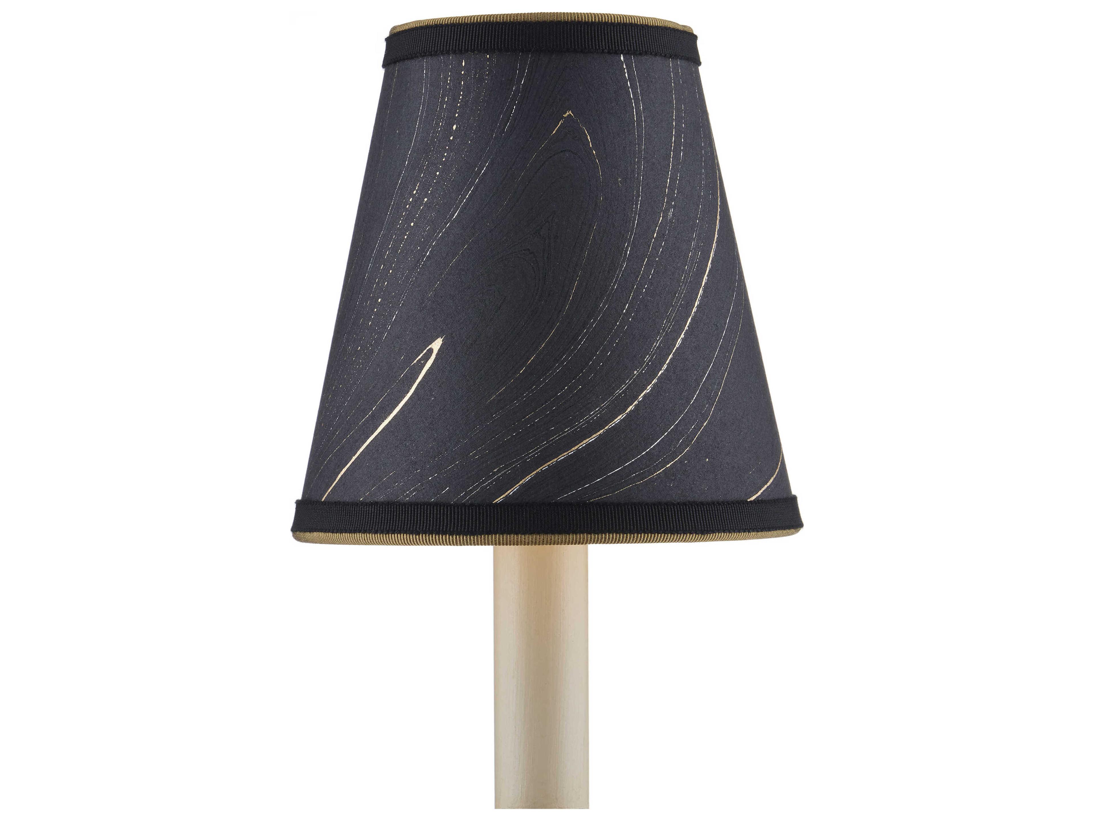 Marble Paper Tapered Chandelier Shade