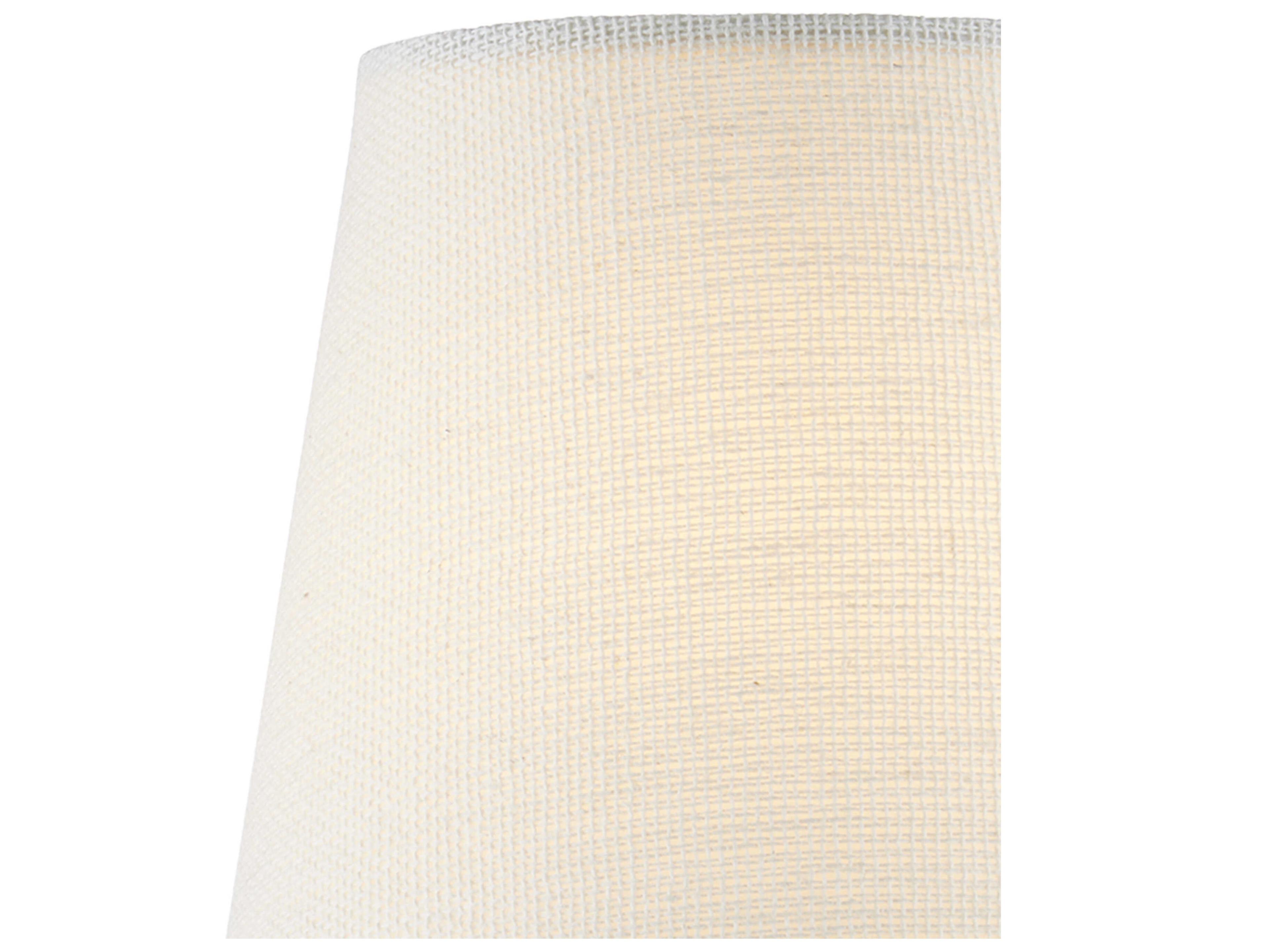 Currey & Company Off-White Fine Grasscloth Tapered Chandelier Shade