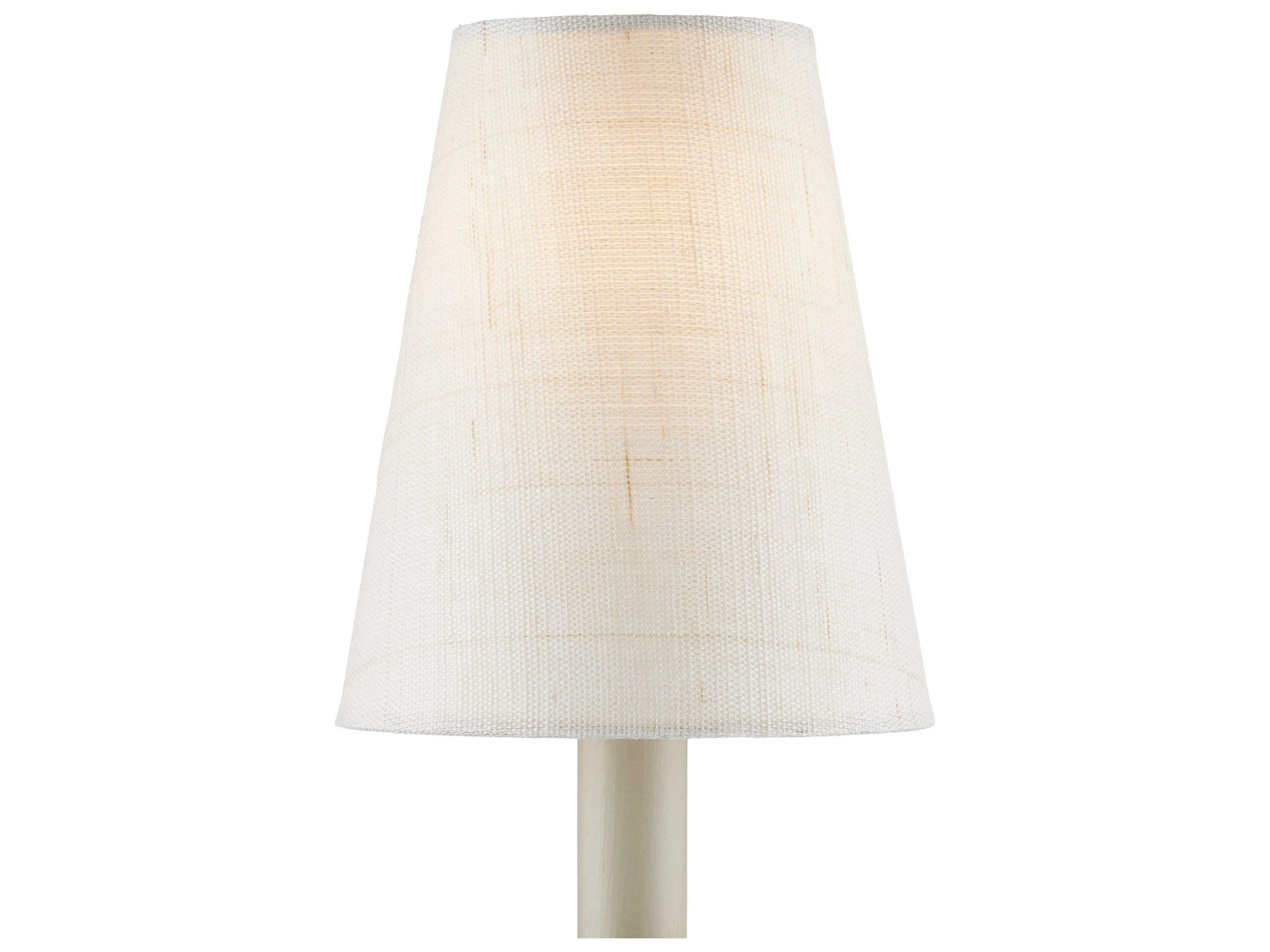 Fine Grasscloth Tapered Chandelier Shade