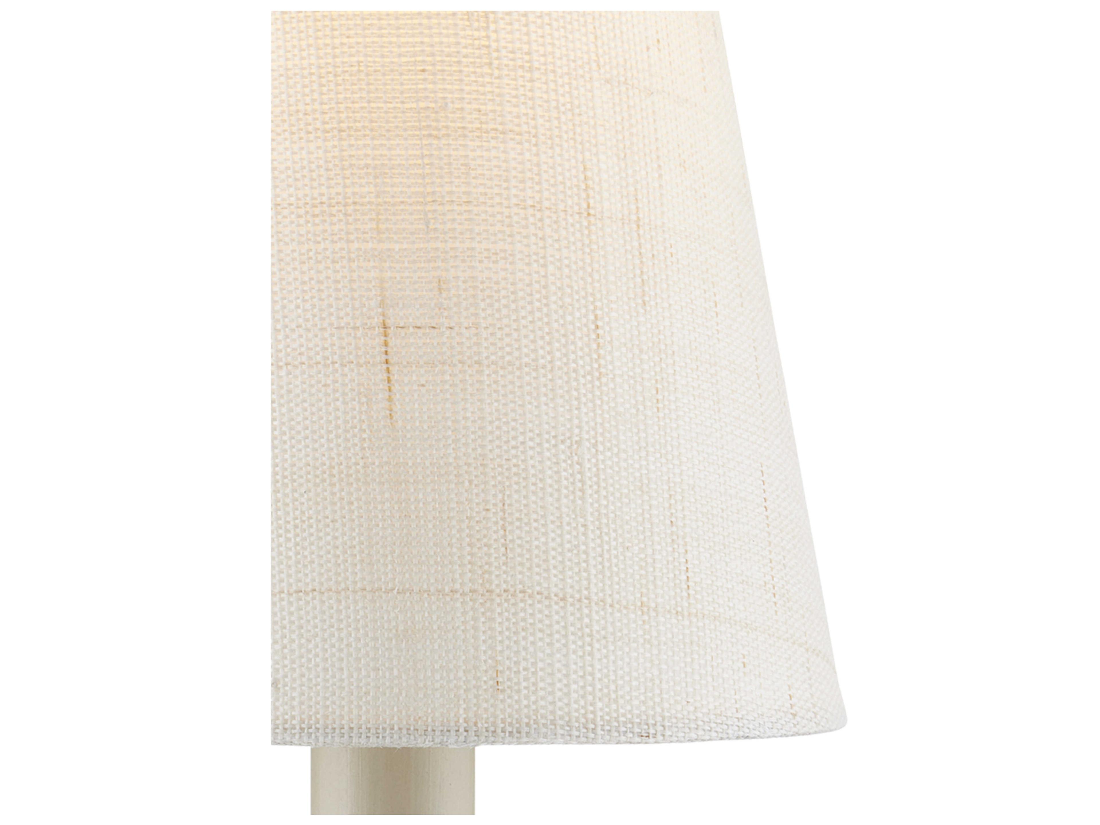 Currey & Company Fine Grasscloth Tapered Chandelier Shade