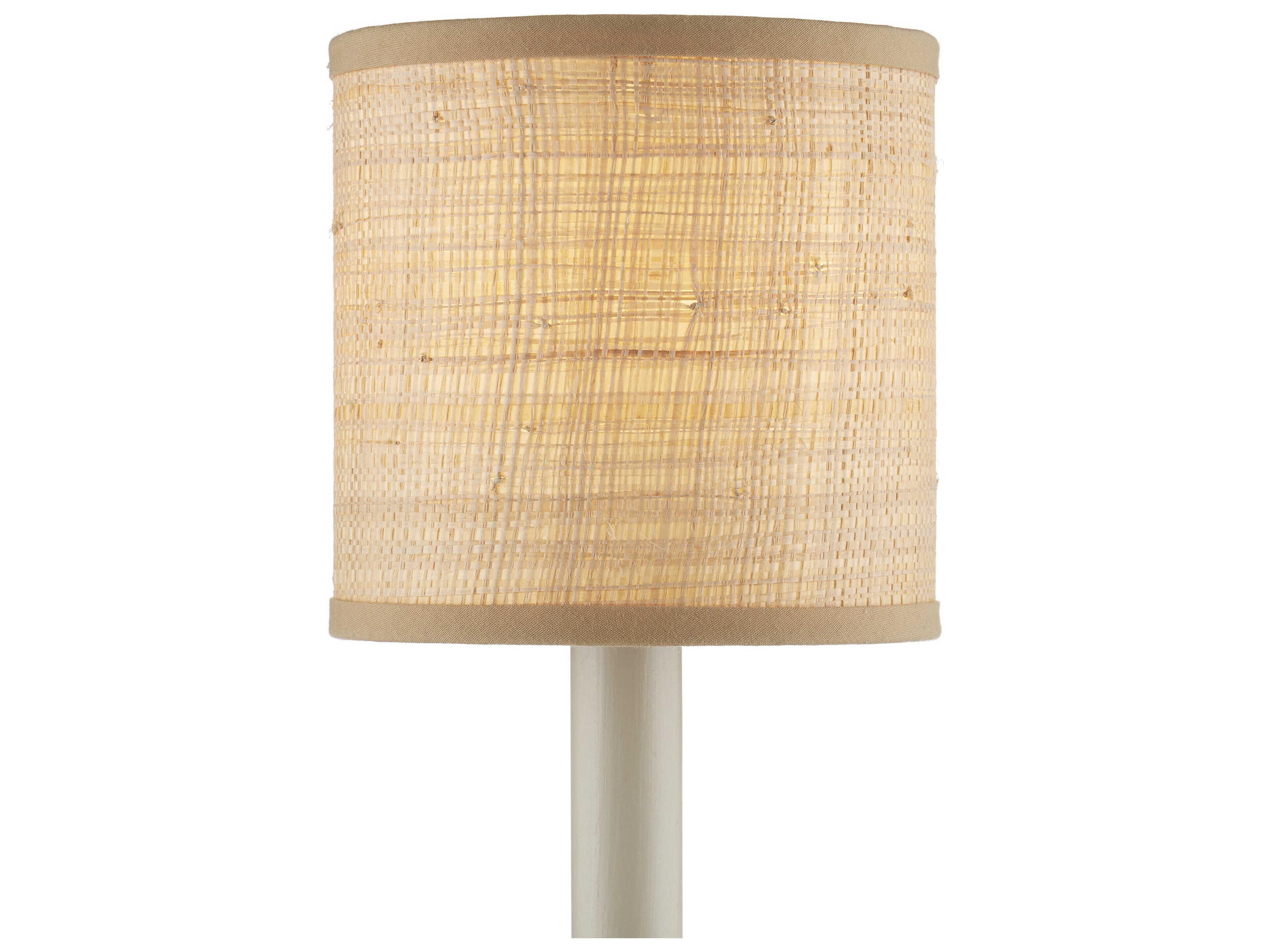 Grasscloth Tapered Chandelier Shade