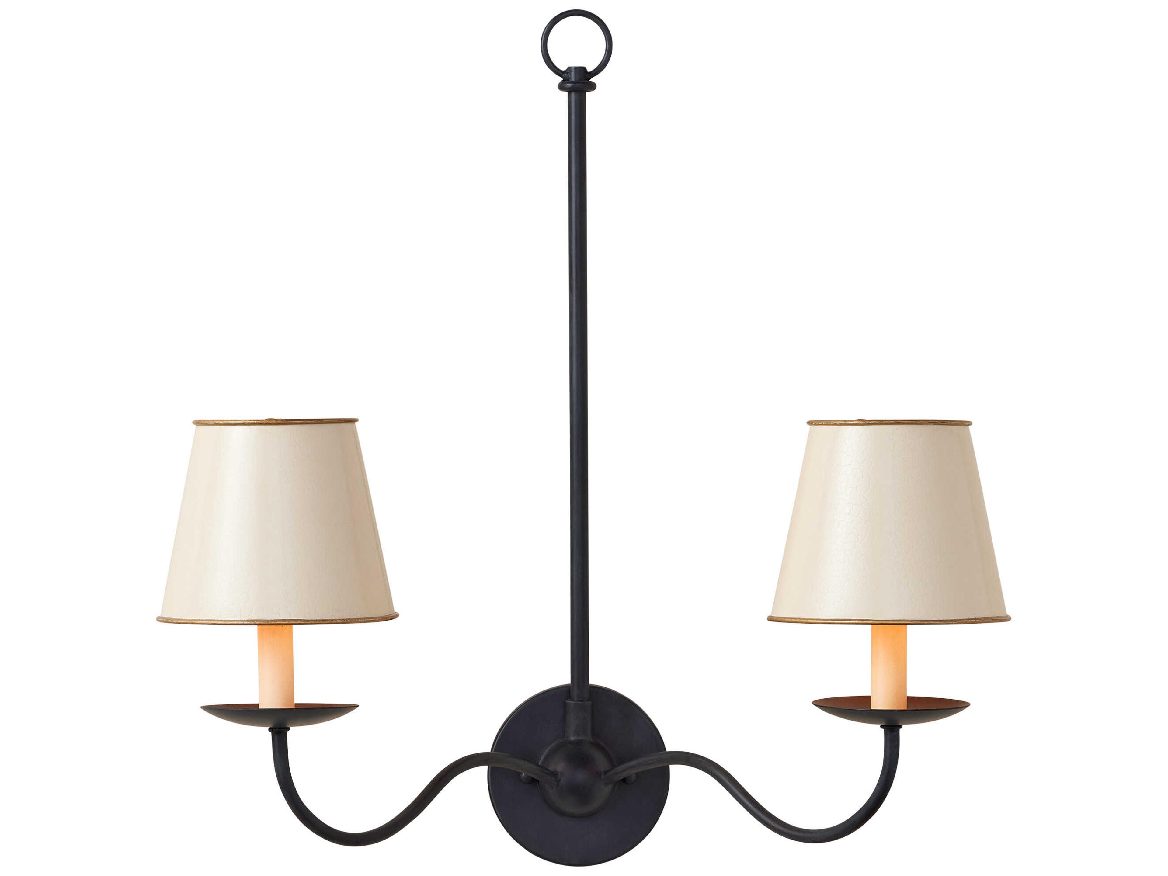 Currey & Company Tole Ivory Tapered Shade