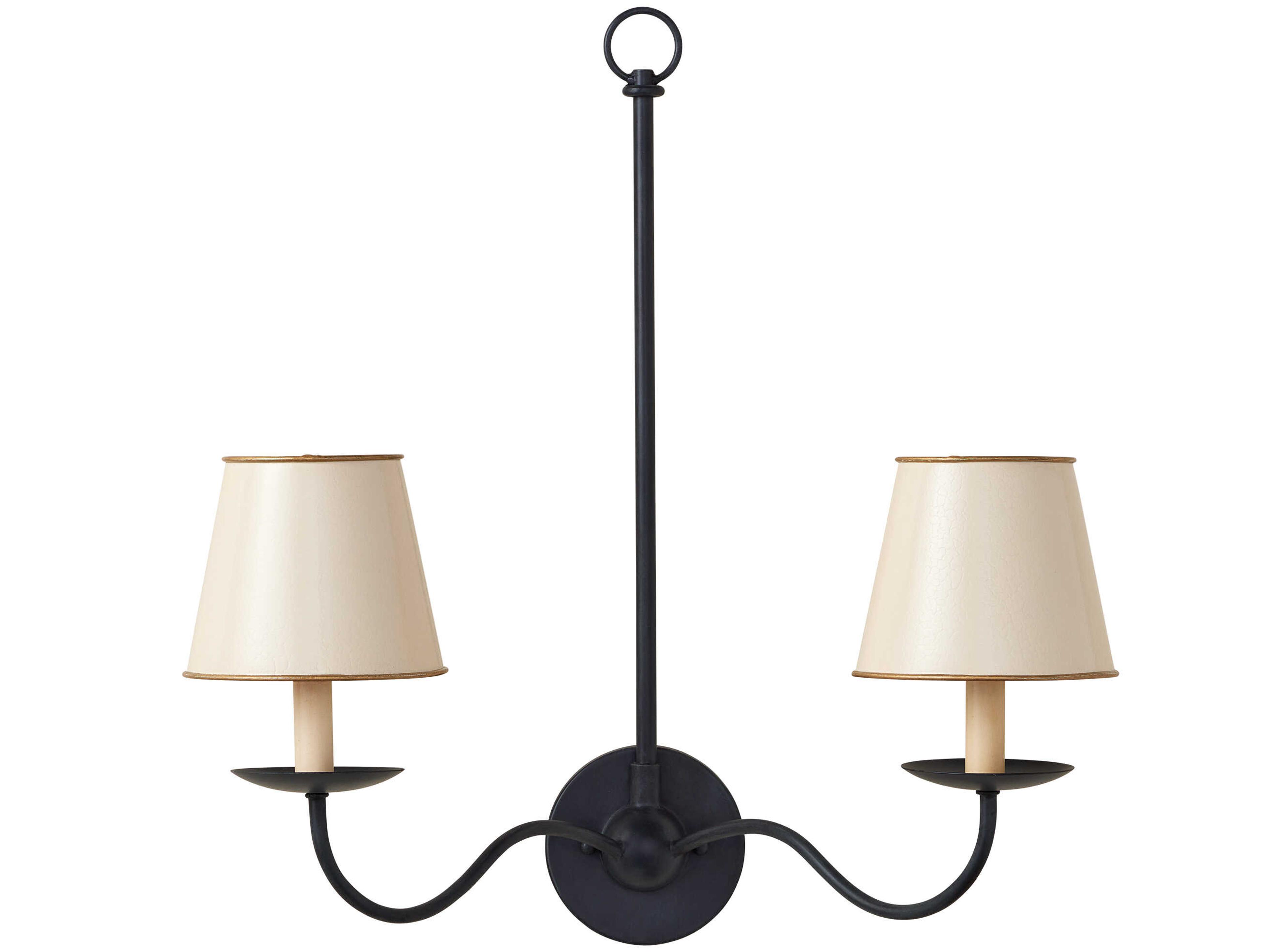 Currey & Company Tole Ivory Tapered Shade