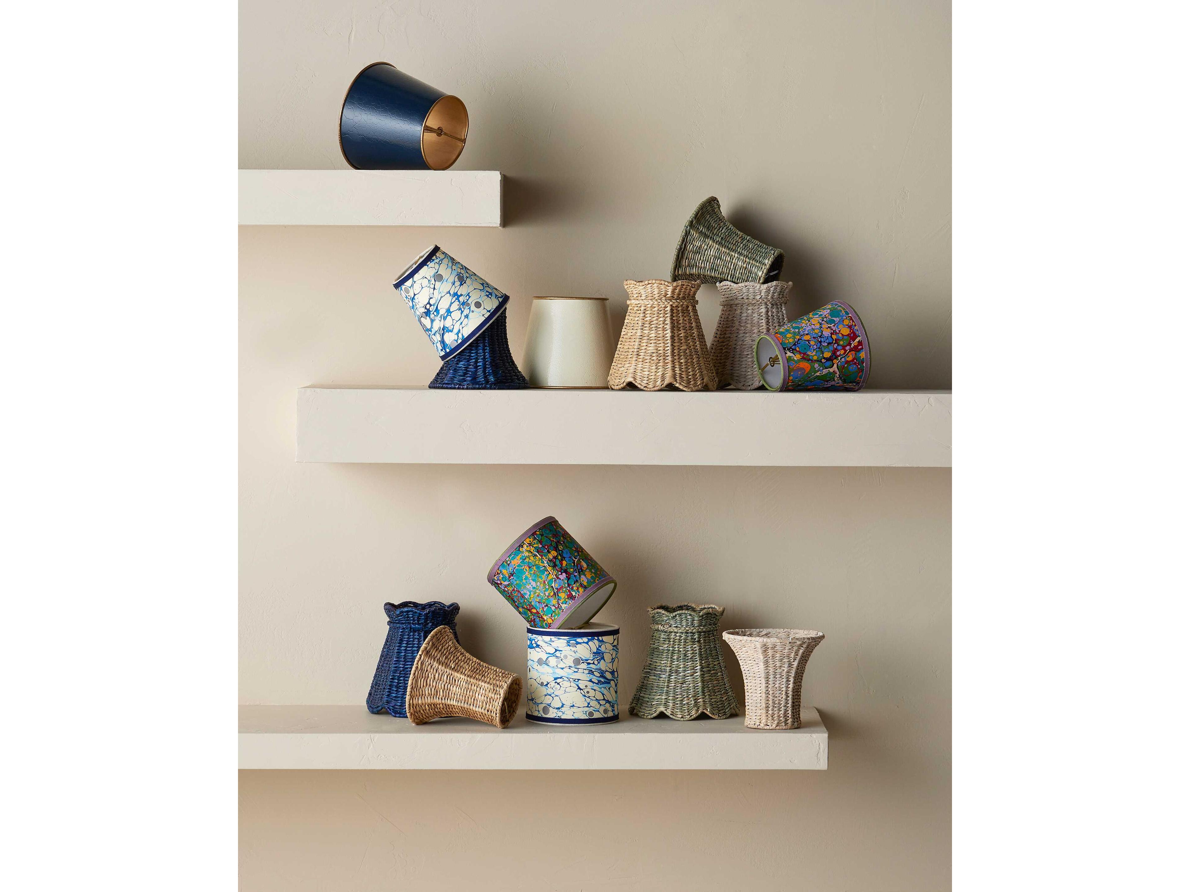 Currey & Company Annabelle Natural Tapered Shade