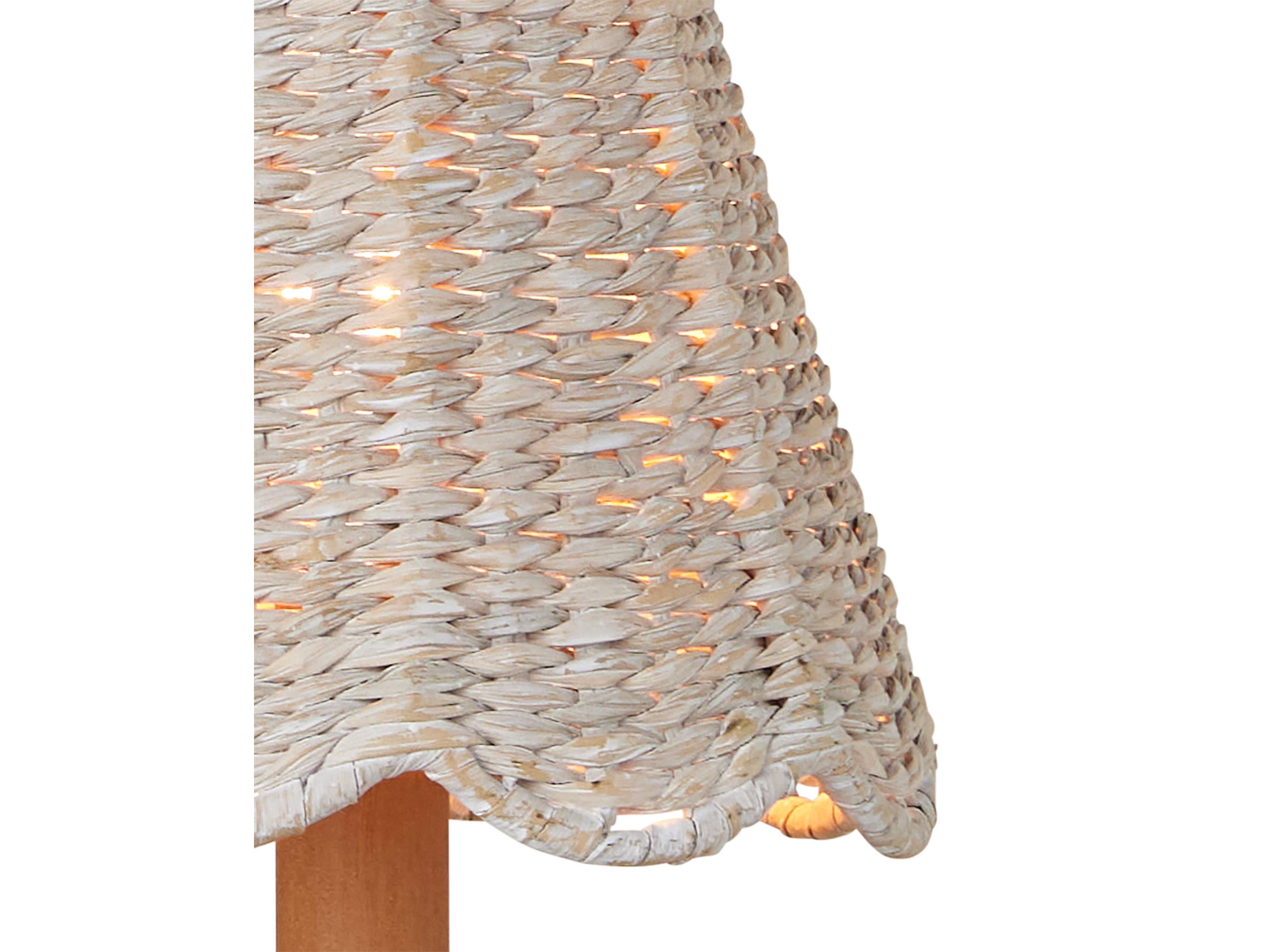 Currey & Company Annabelle Whitewashed Tapered Shade