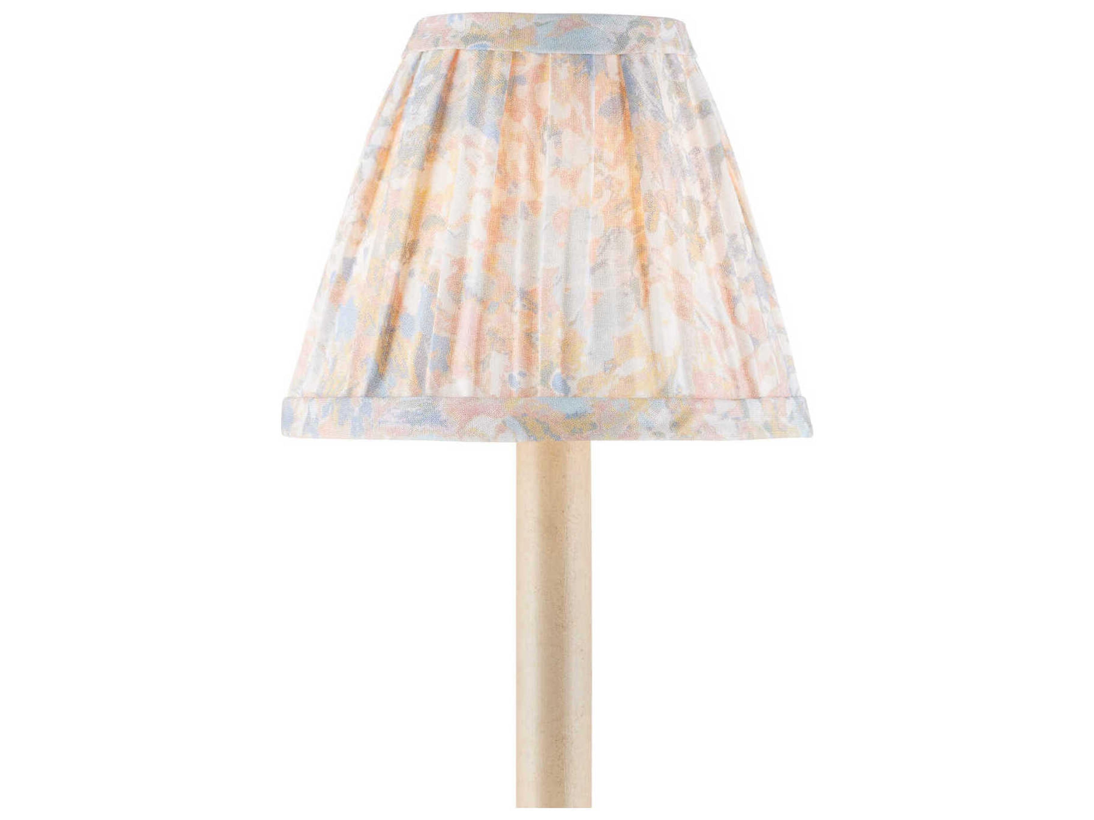 Wildflower Pastel Tapered Chandelier Shade