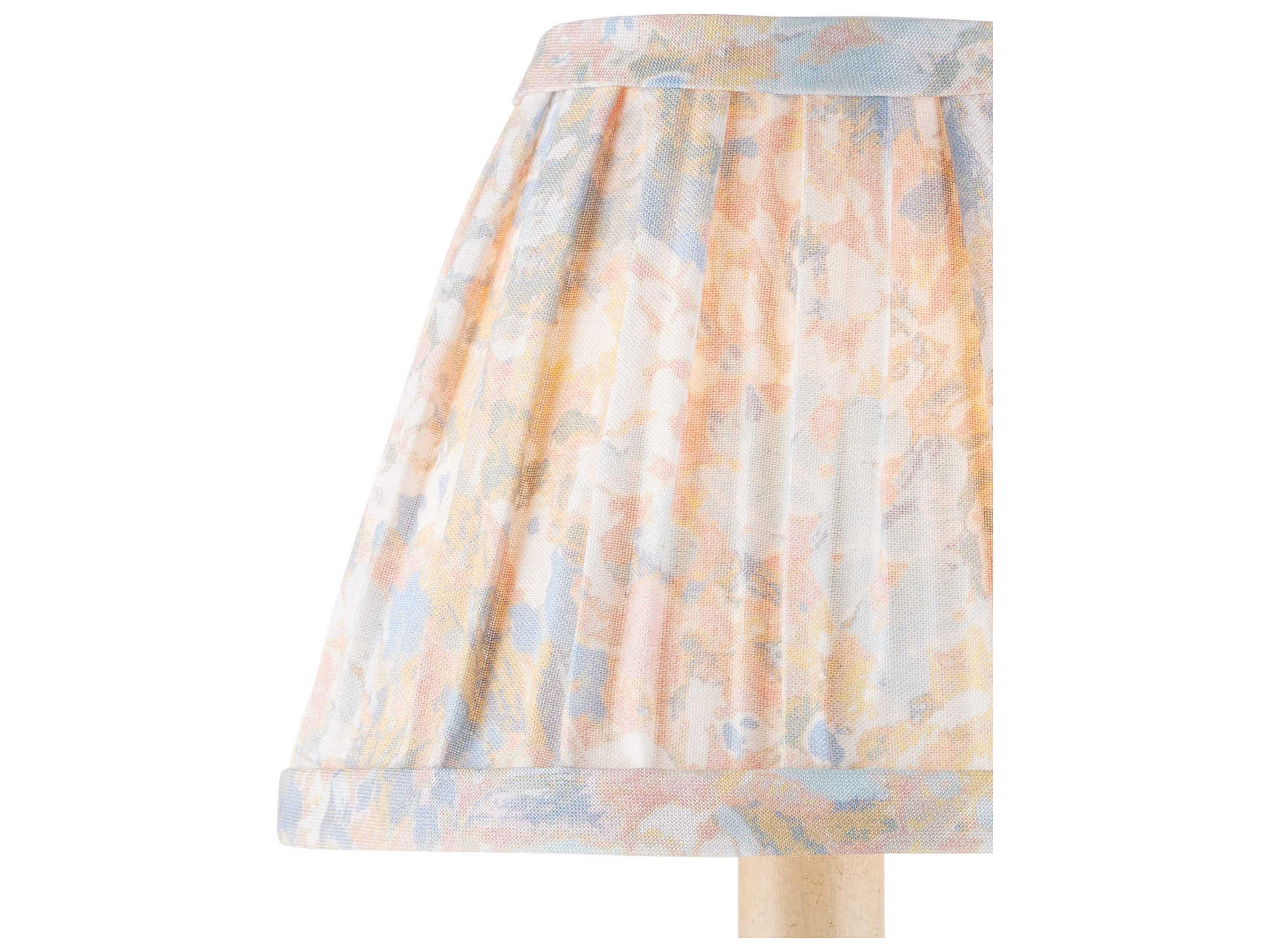 Currey & Company Wildflower Pastel Tapered Chandelier Shade