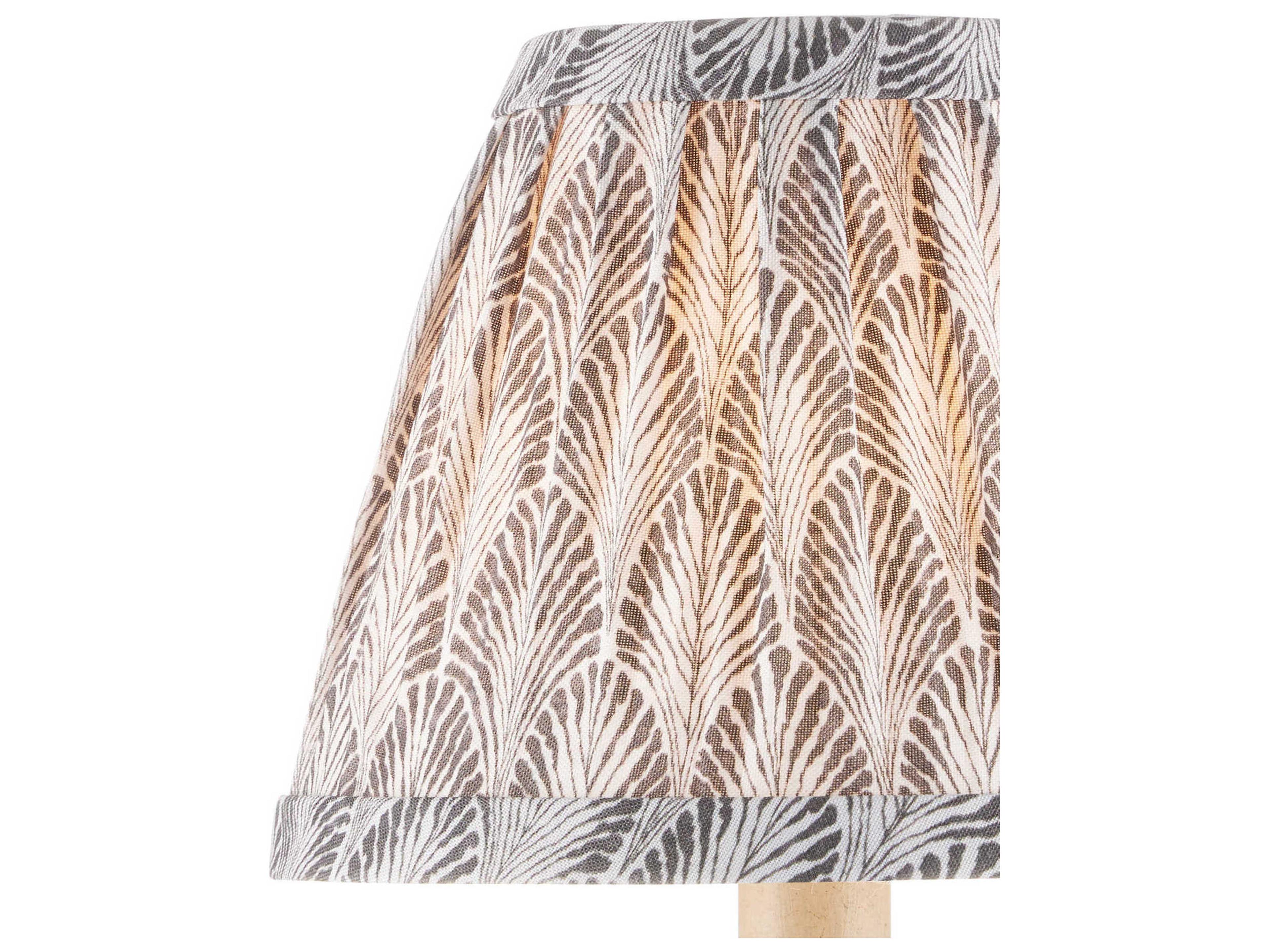 Currey & Company Plume Stone Tapered Chandelier Shade