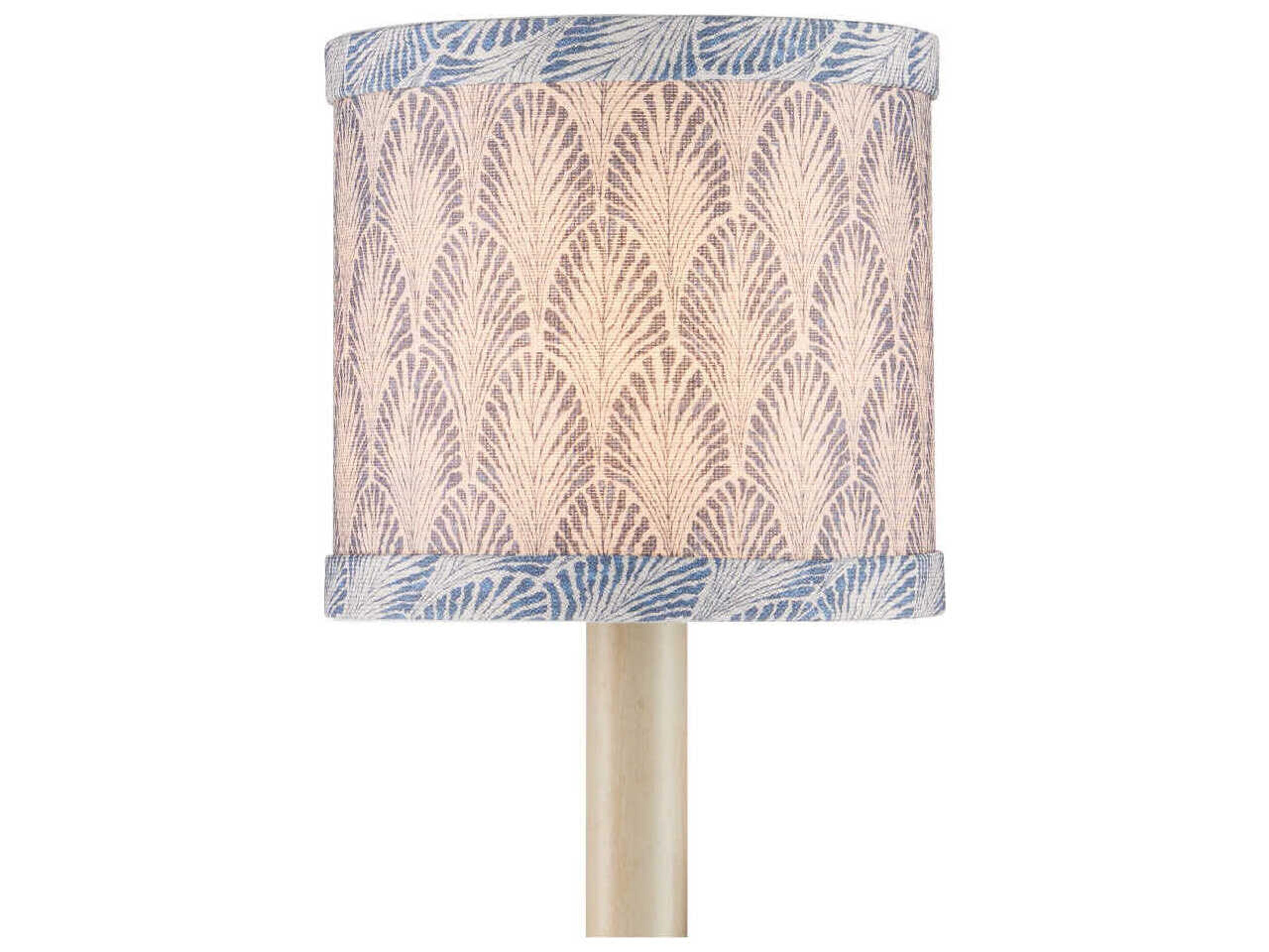 Plume Marine Drum Chandelier Shade