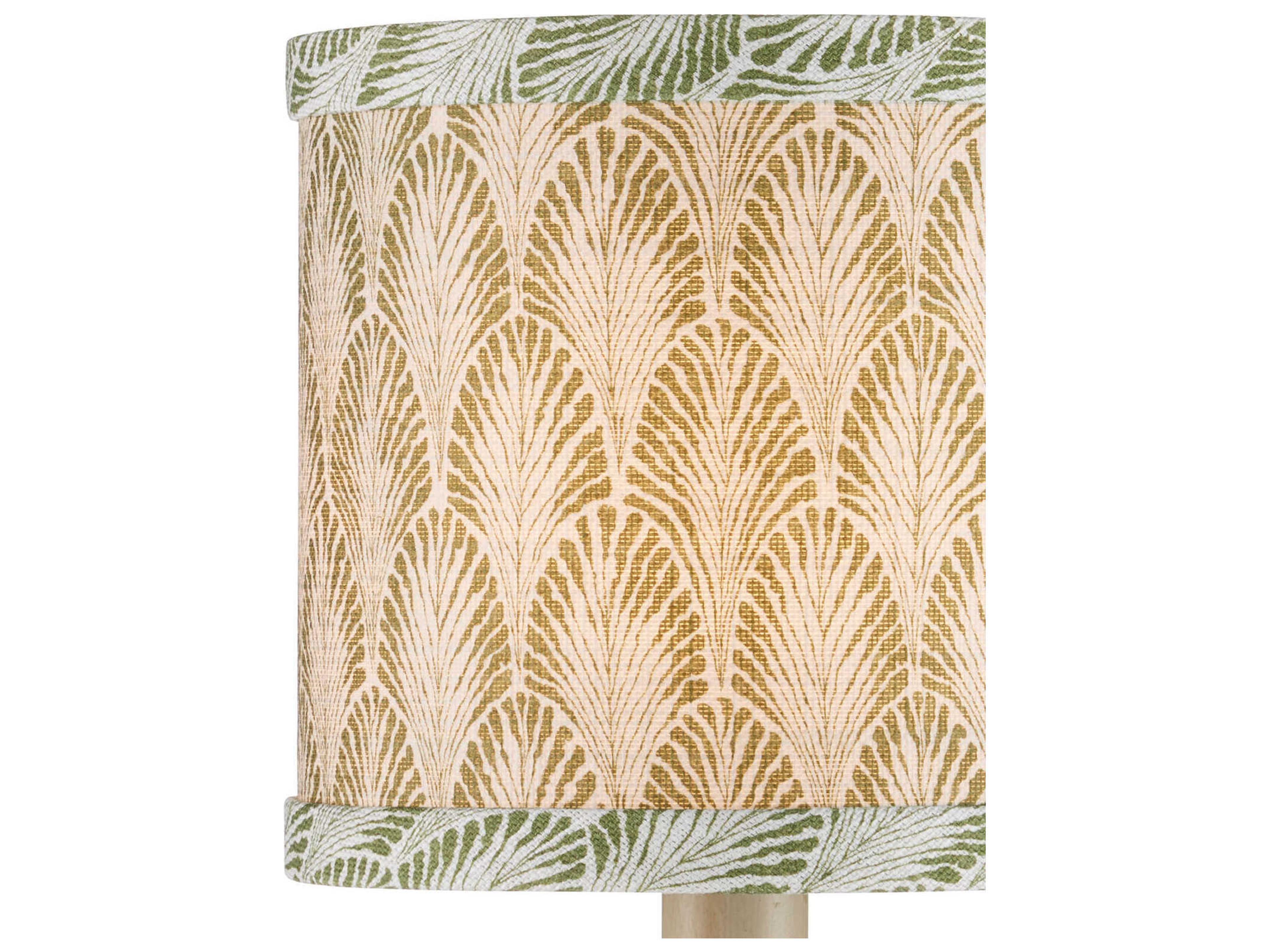 Currey & Company Plume Grass Drum Chandelier Shade