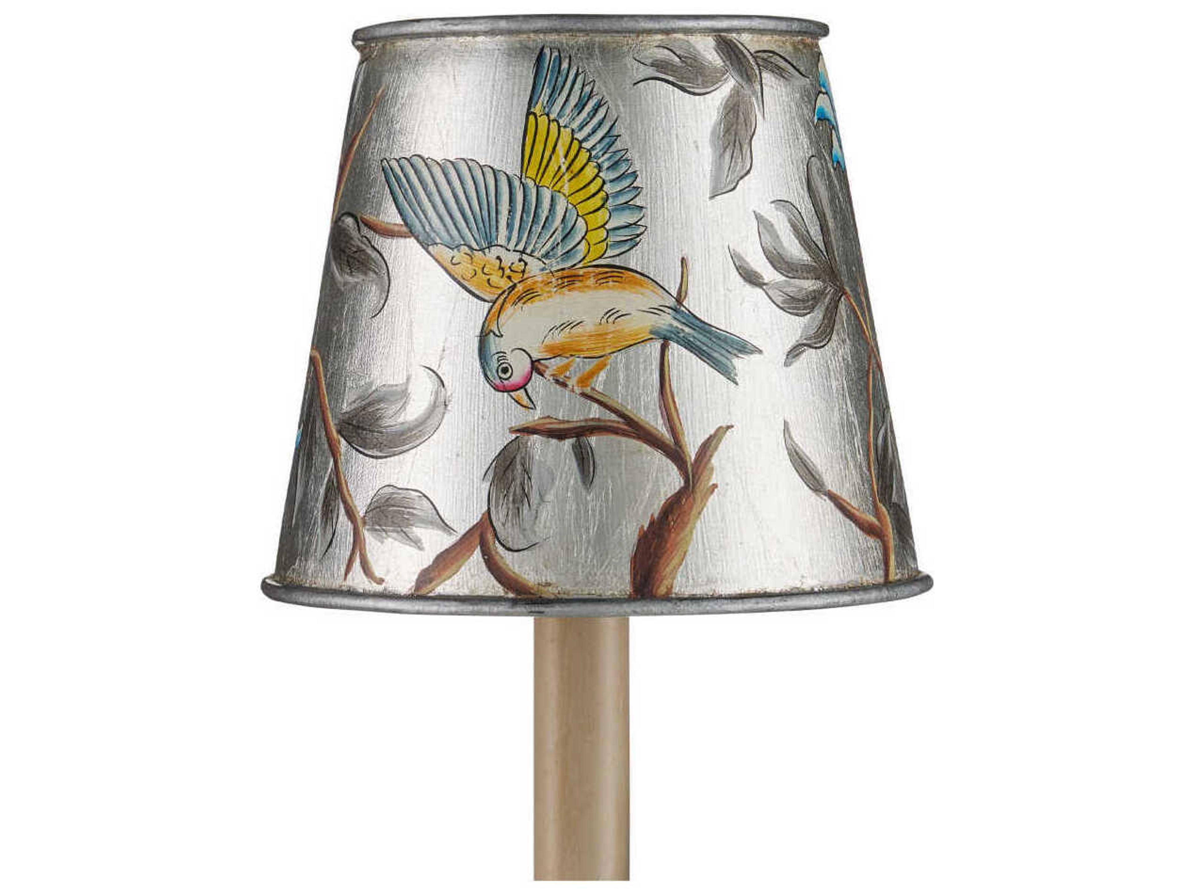 Currey & Company Victoria Silver Tapered Chandelier Shade