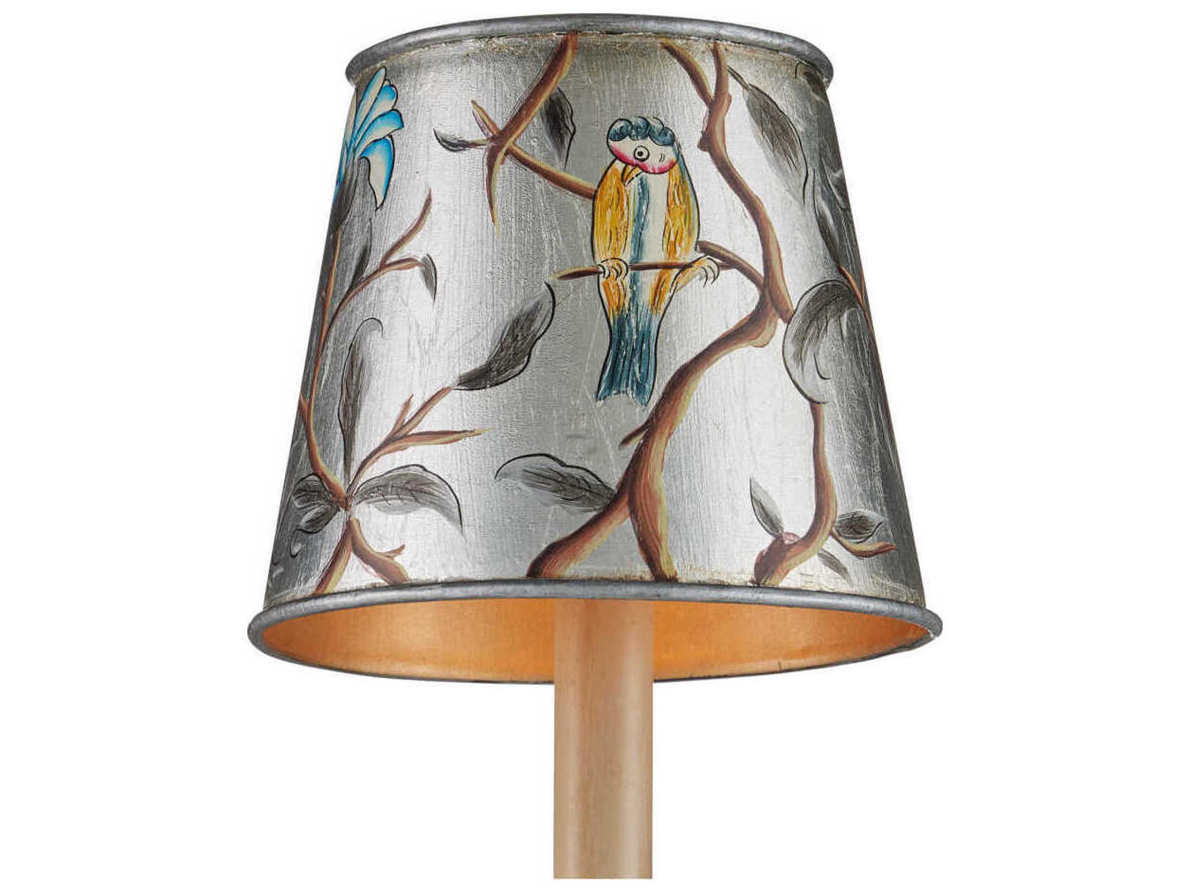 Currey & Company Victoria Silver Tapered Chandelier Shade