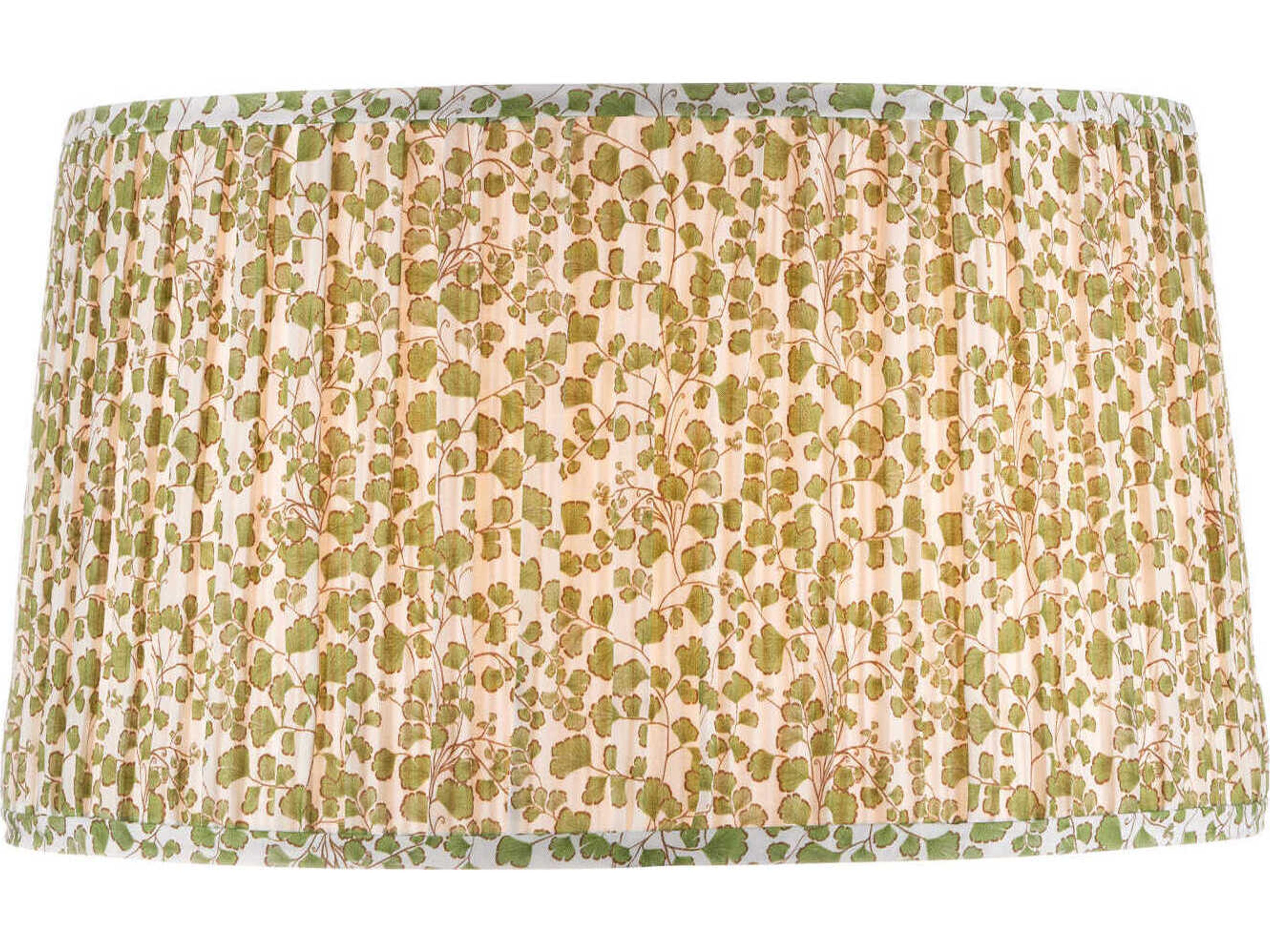 Maiden Fern Green Tapered Lamp Shade