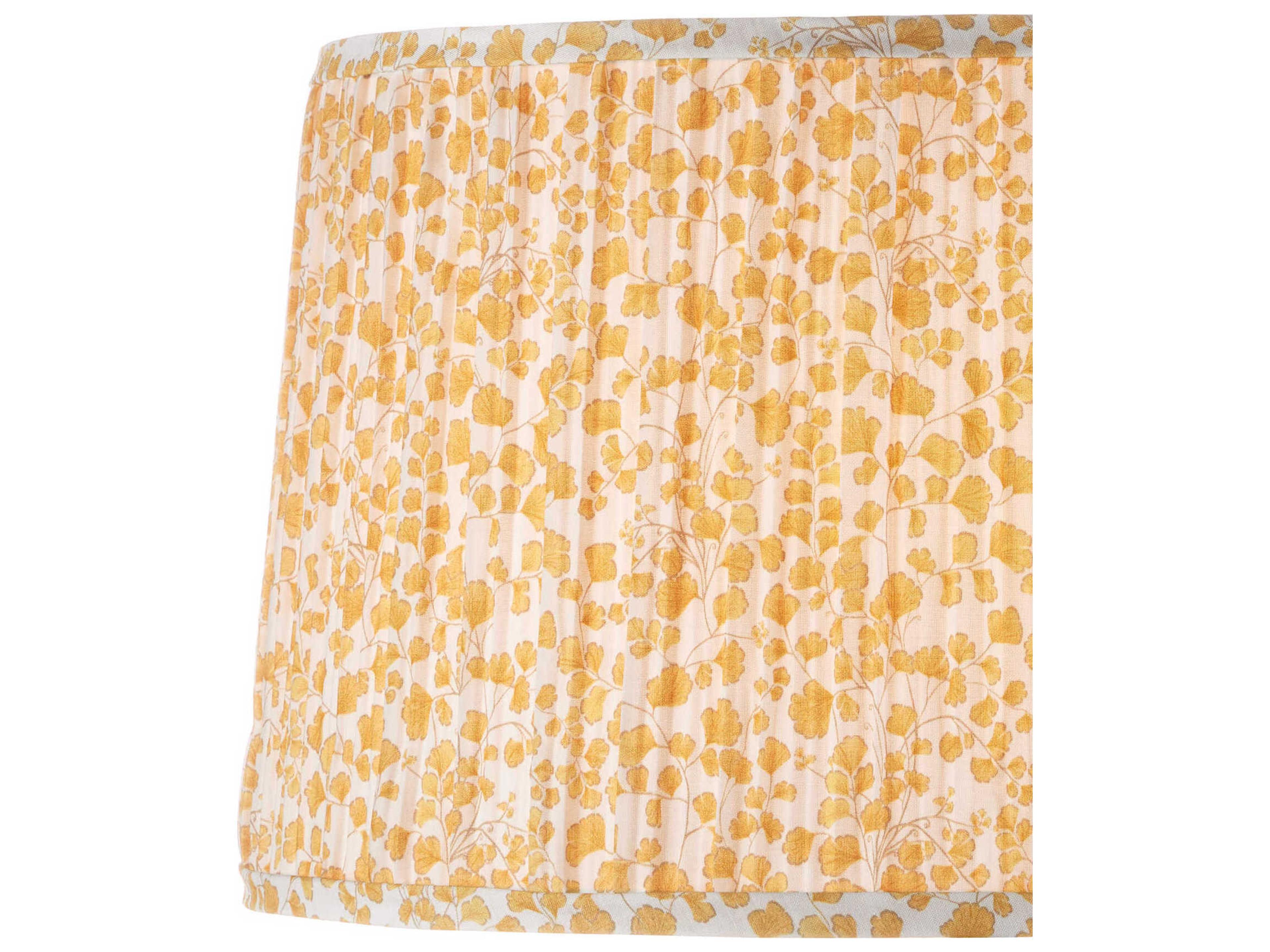 Currey & Company Maiden Fern Yellow Tapered Lamp Shade