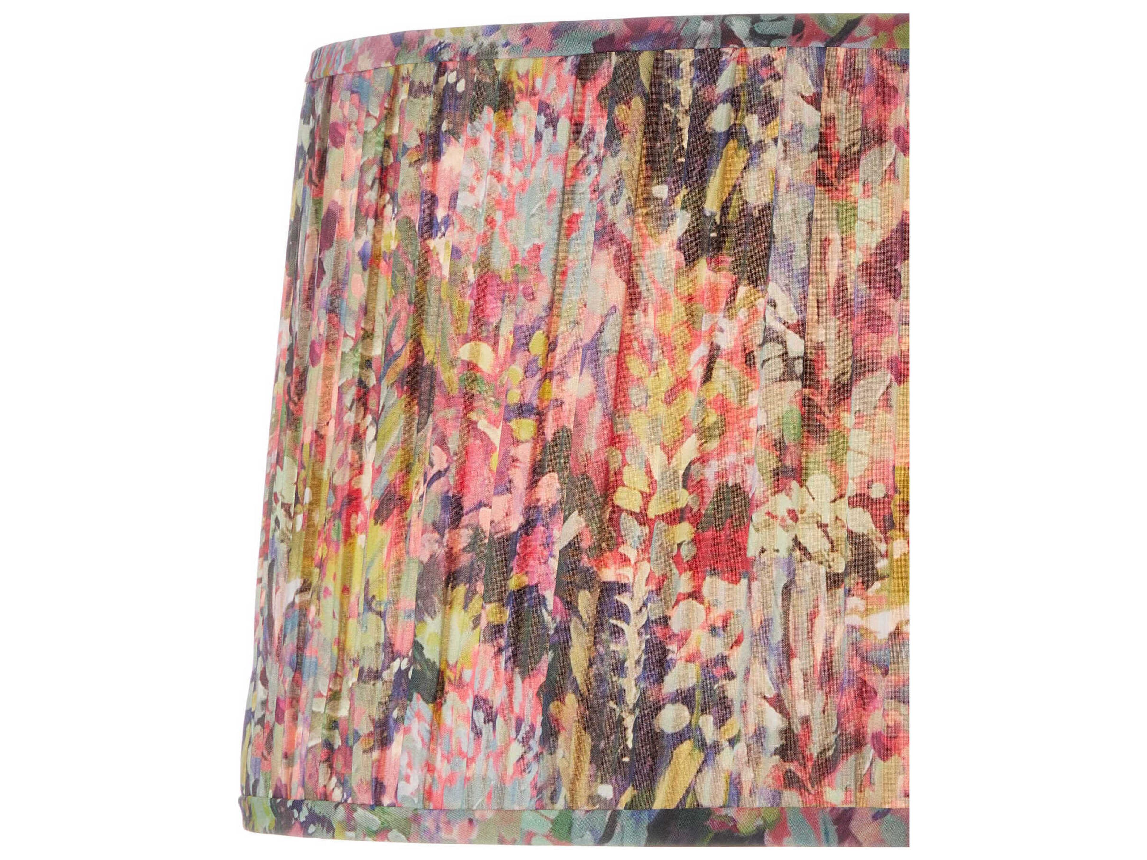 Currey & Company Wildflower Magenta Tapered Lamp Shade