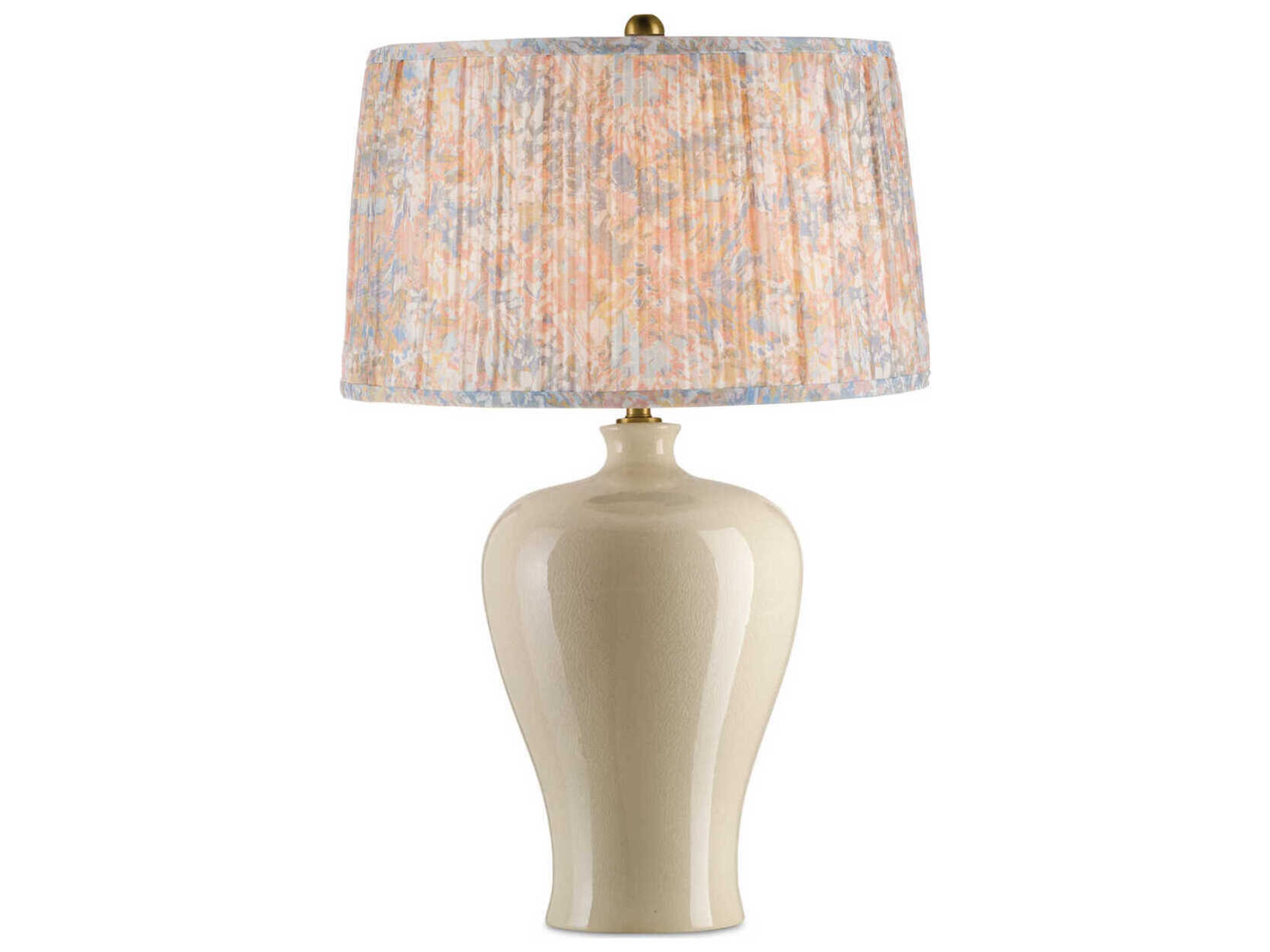 Currey & Company Wildflower Pastel Tapered Lamp Shade