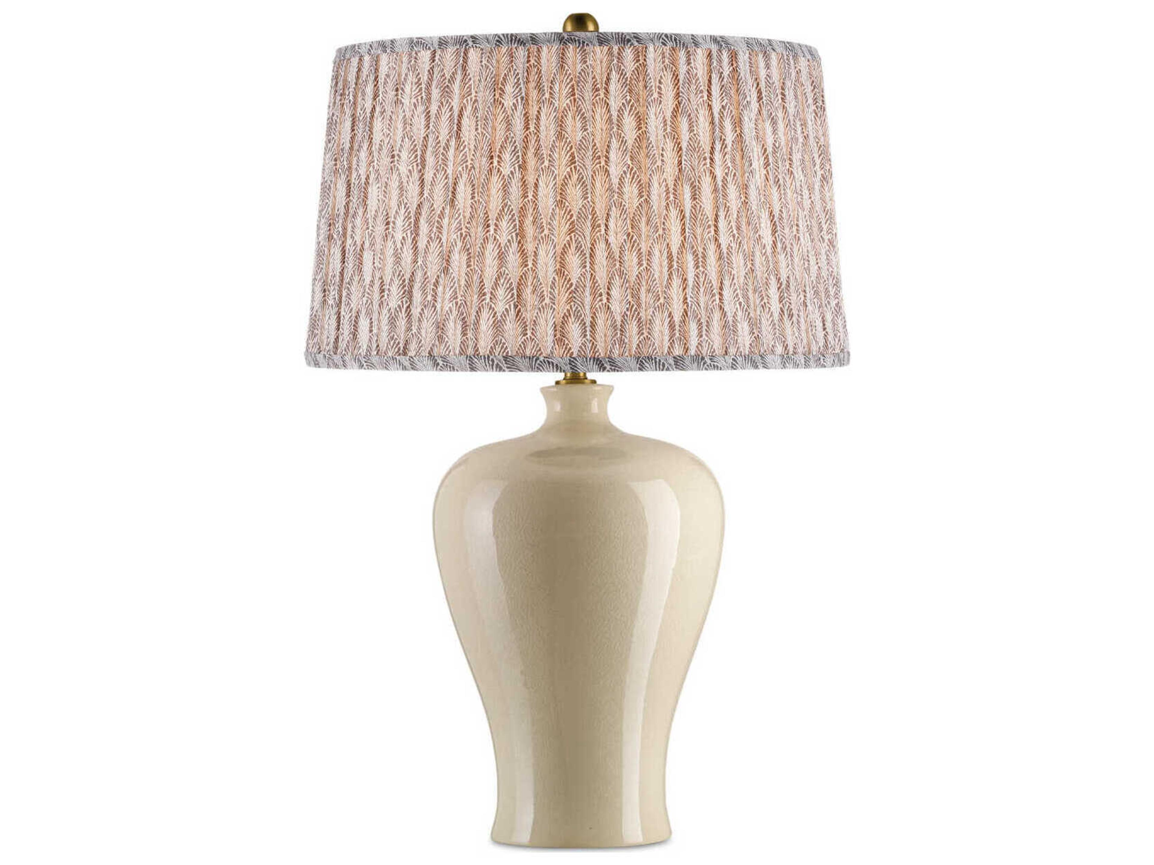 Currey & Company Plume Stone Tapered Lamp Shade