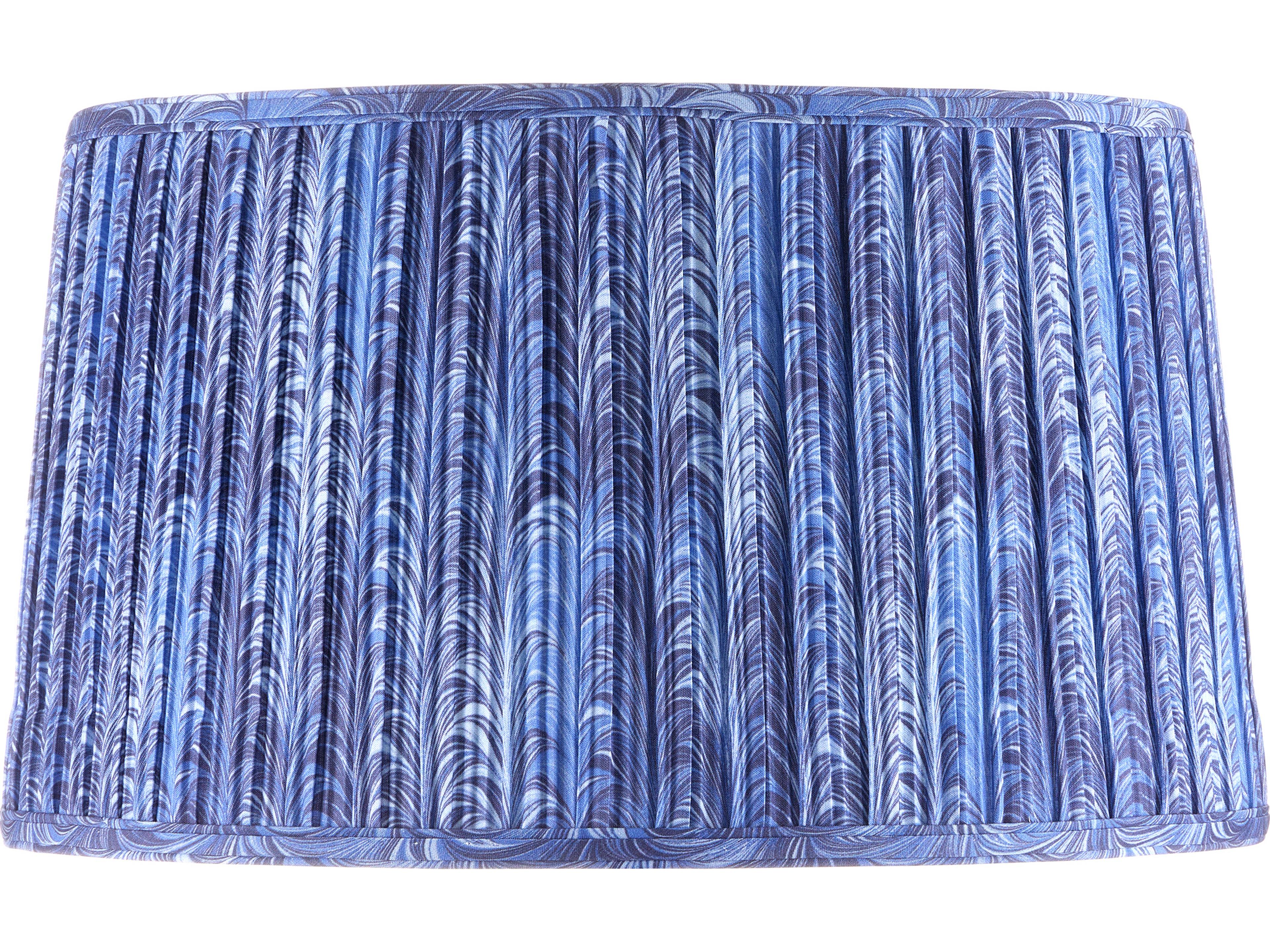 Currey & Company Pembrook Blue Tapered Lamp Shade