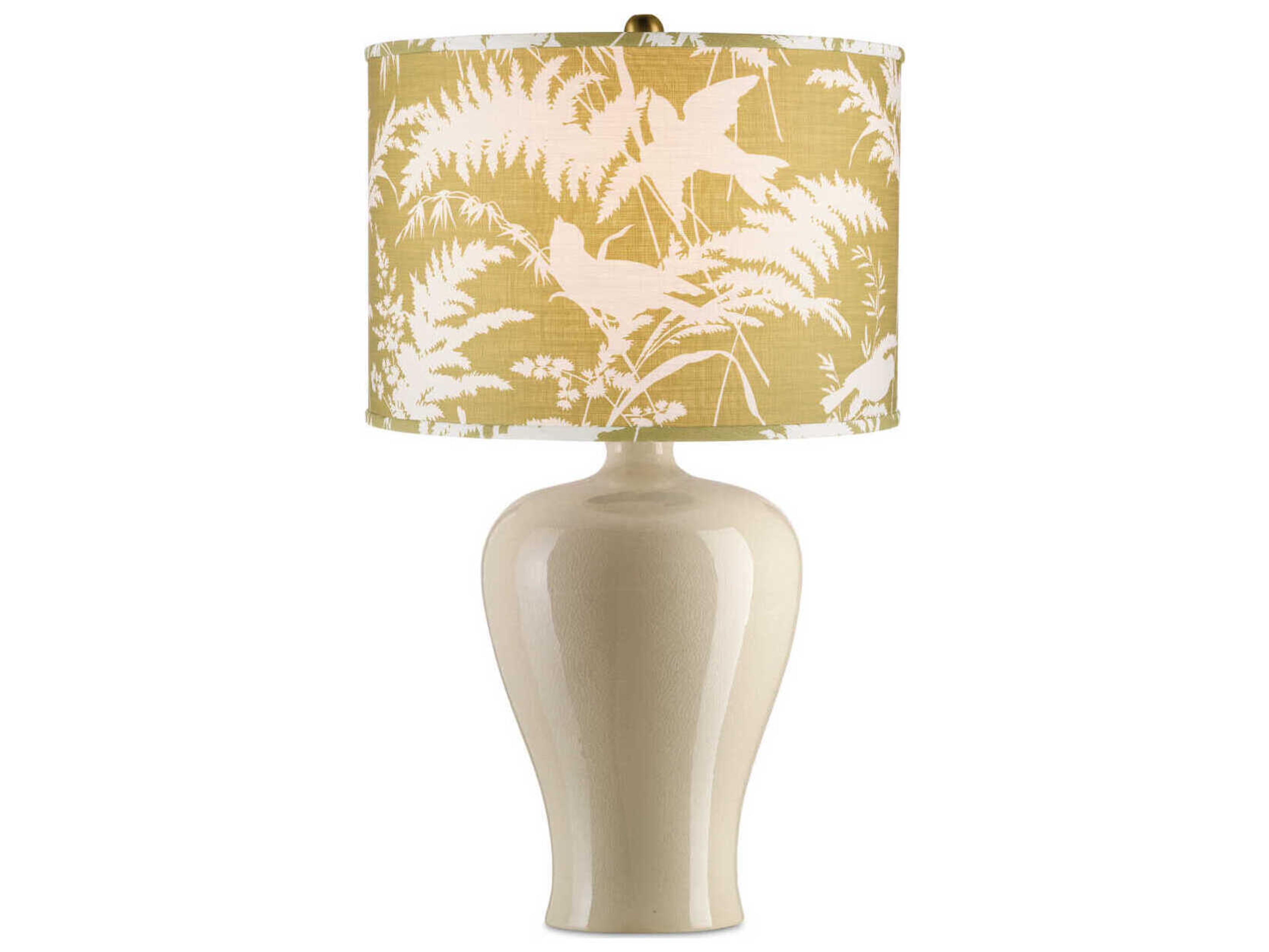 Currey & Company Aviary Moss Drum Lamp Shade