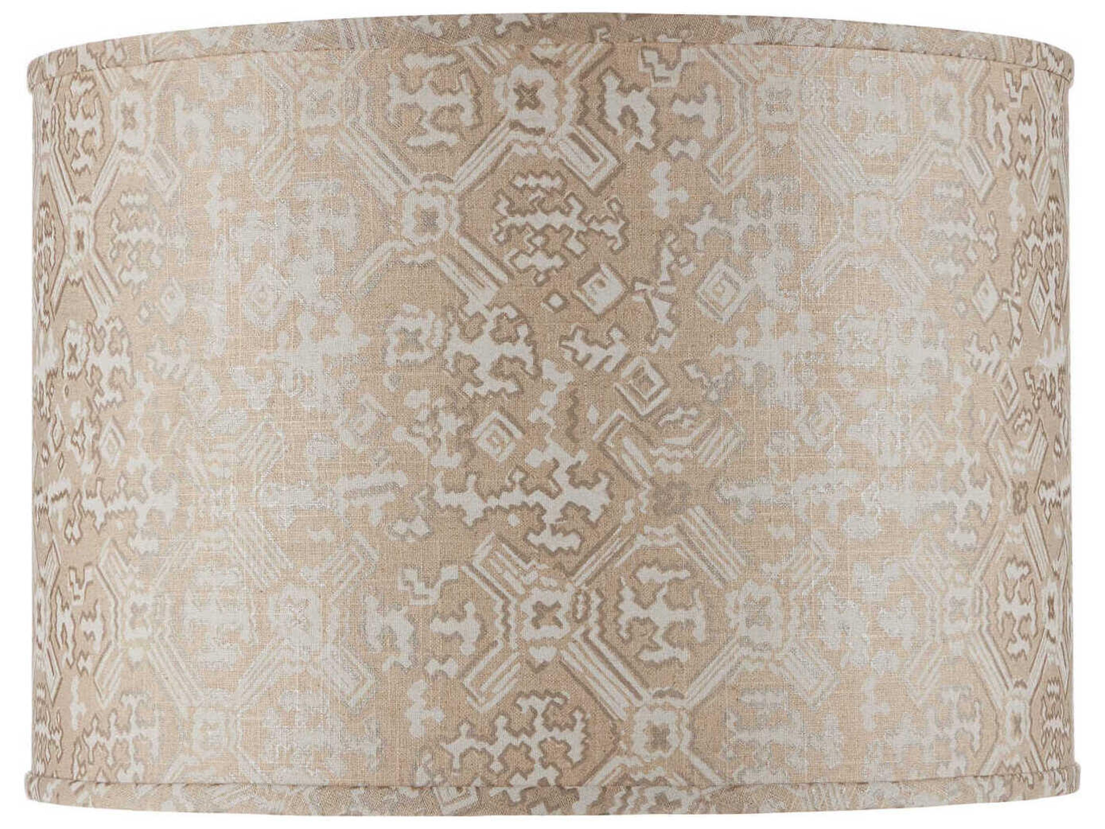 Currey & Company Nomad Beige Drum Lamp Shade