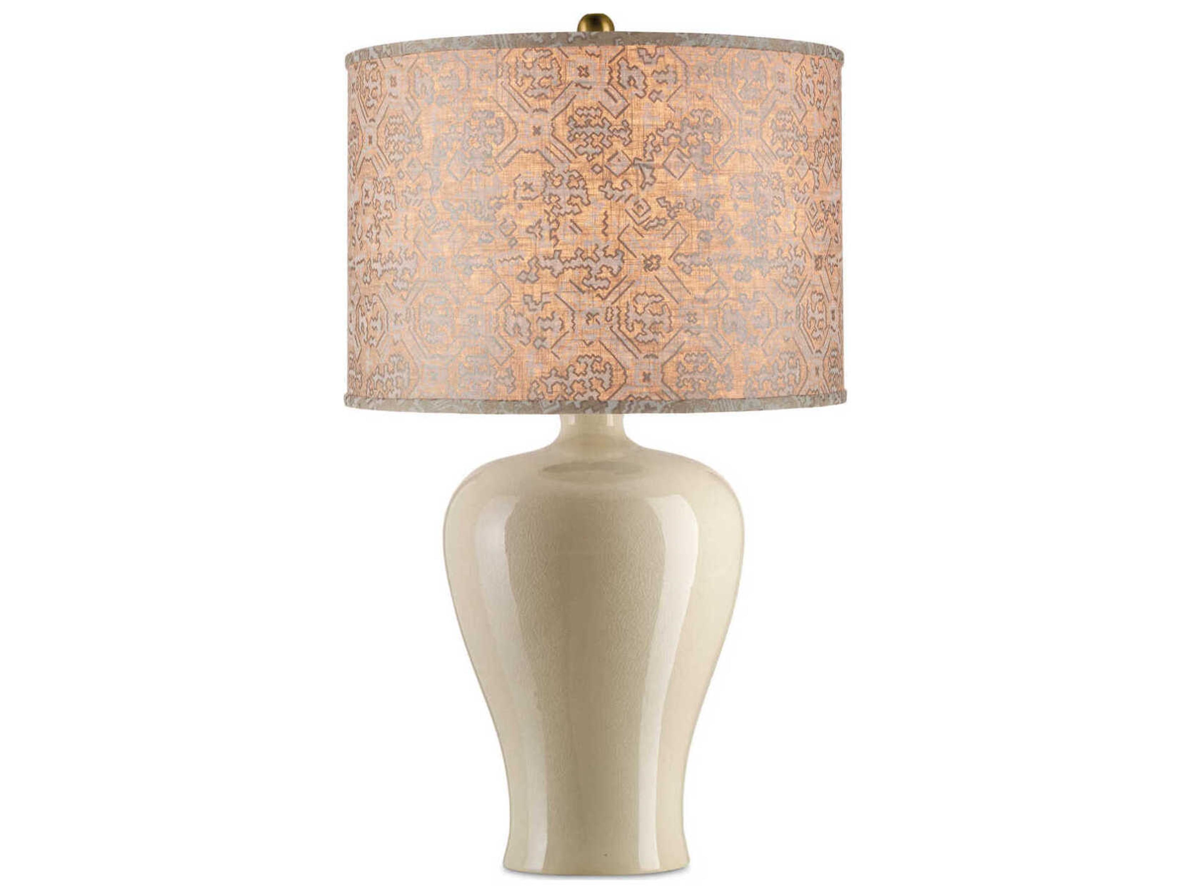 Currey & Company Nomad Beige Drum Lamp Shade