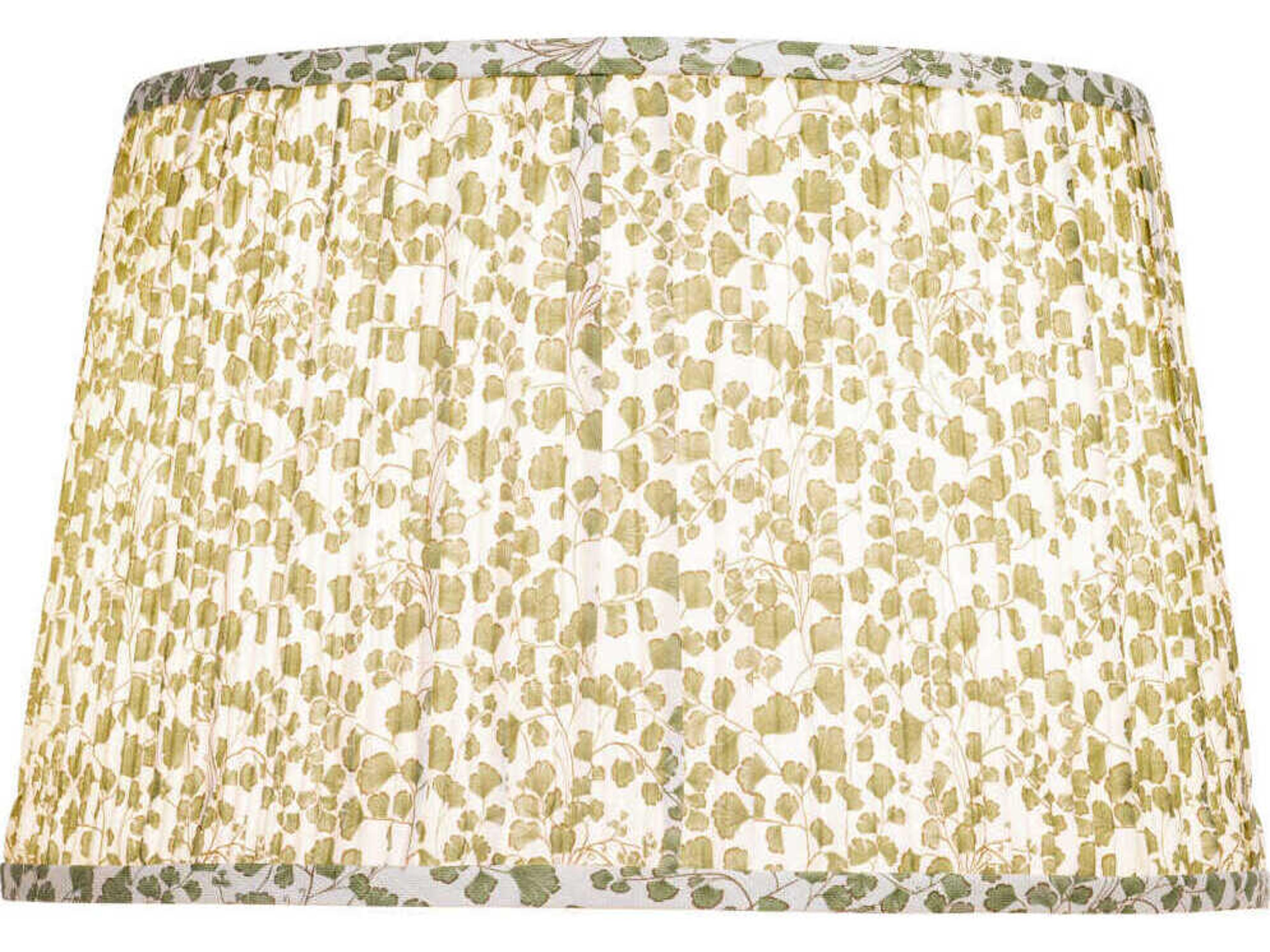 Maiden Fern Green Medium Tapered Lamp Shade