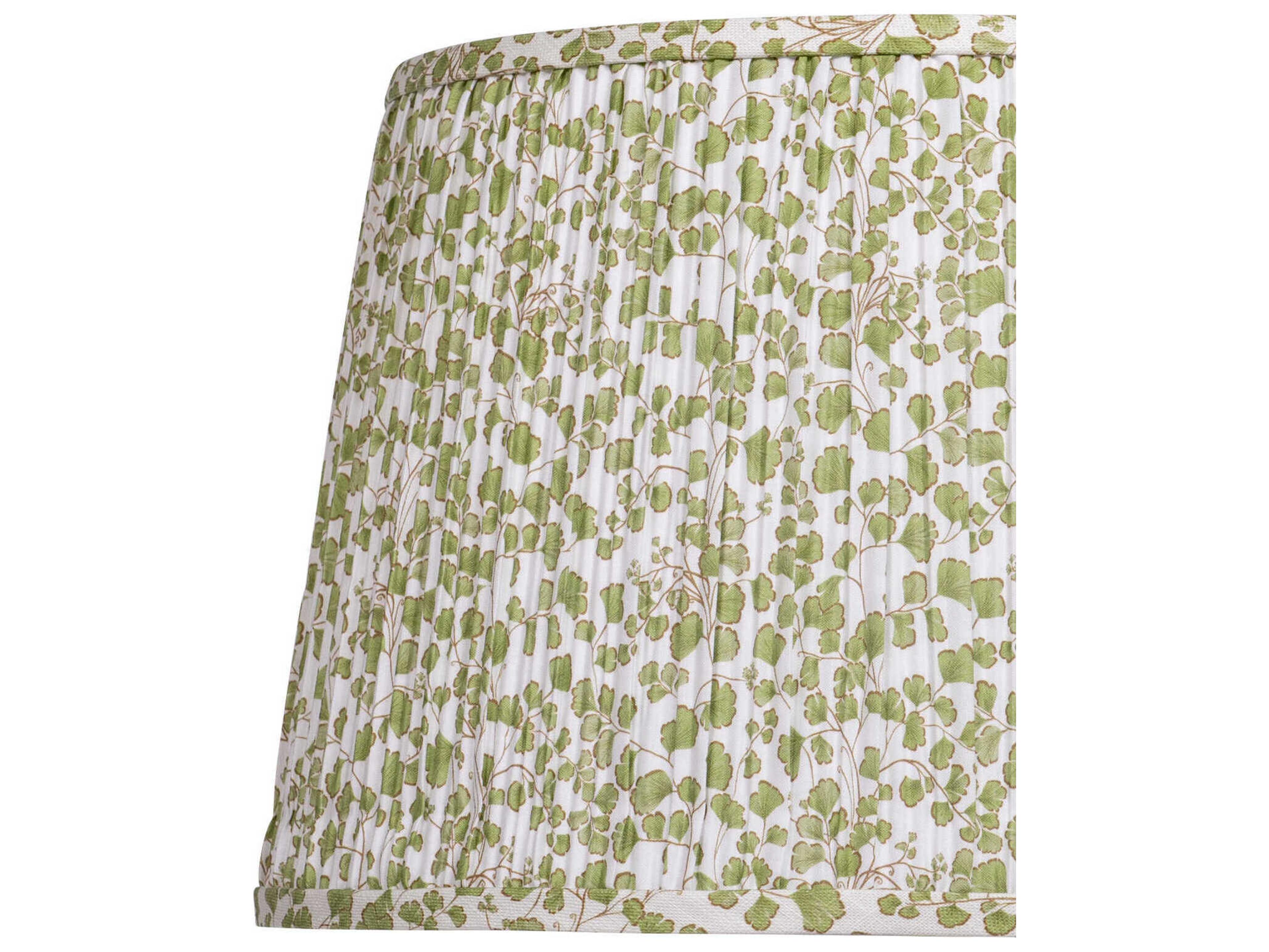 Currey & Company Maiden Fern Green Medium Tapered Lamp Shade
