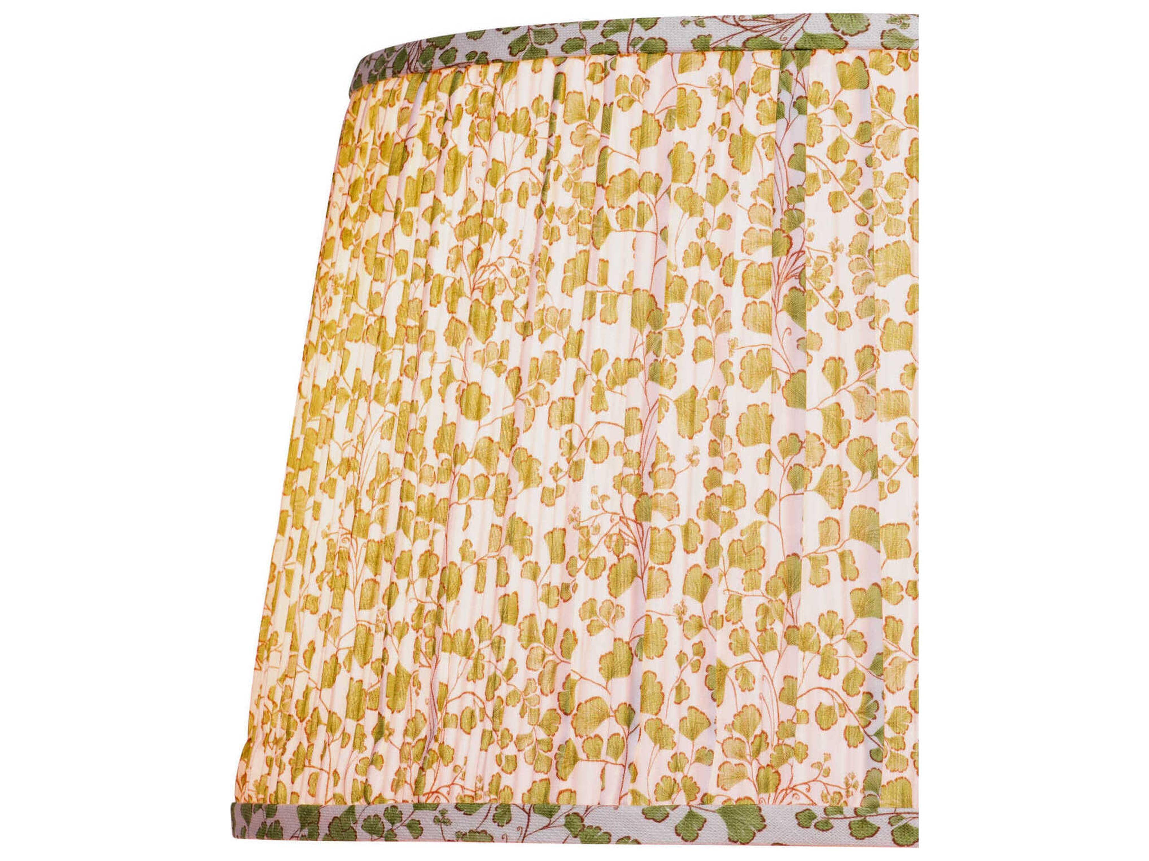 Currey & Company Maiden Fern Green Medium Tapered Lamp Shade