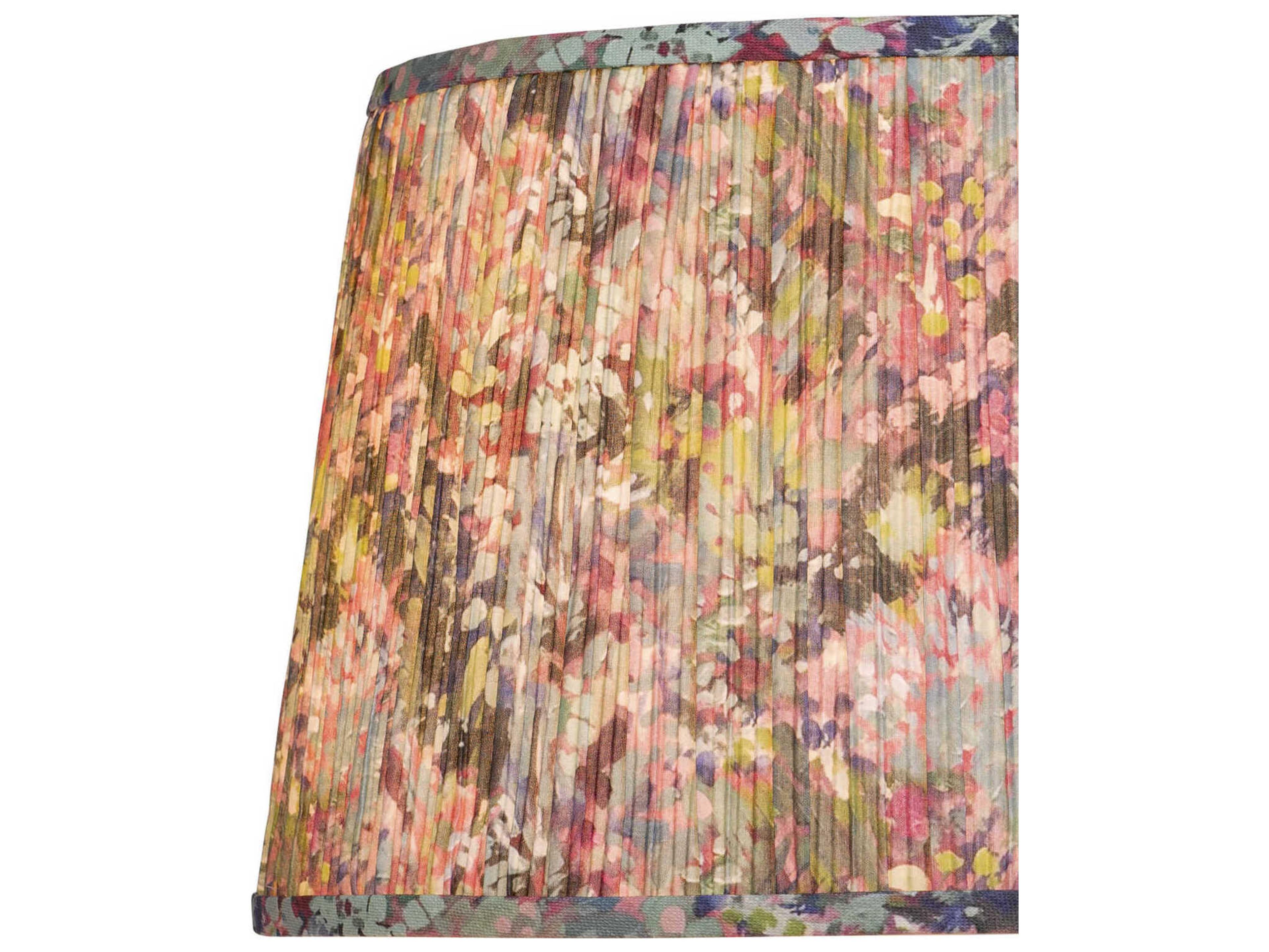 Currey & Company Wildflower Magenta Medium Tapered Lamp Shade