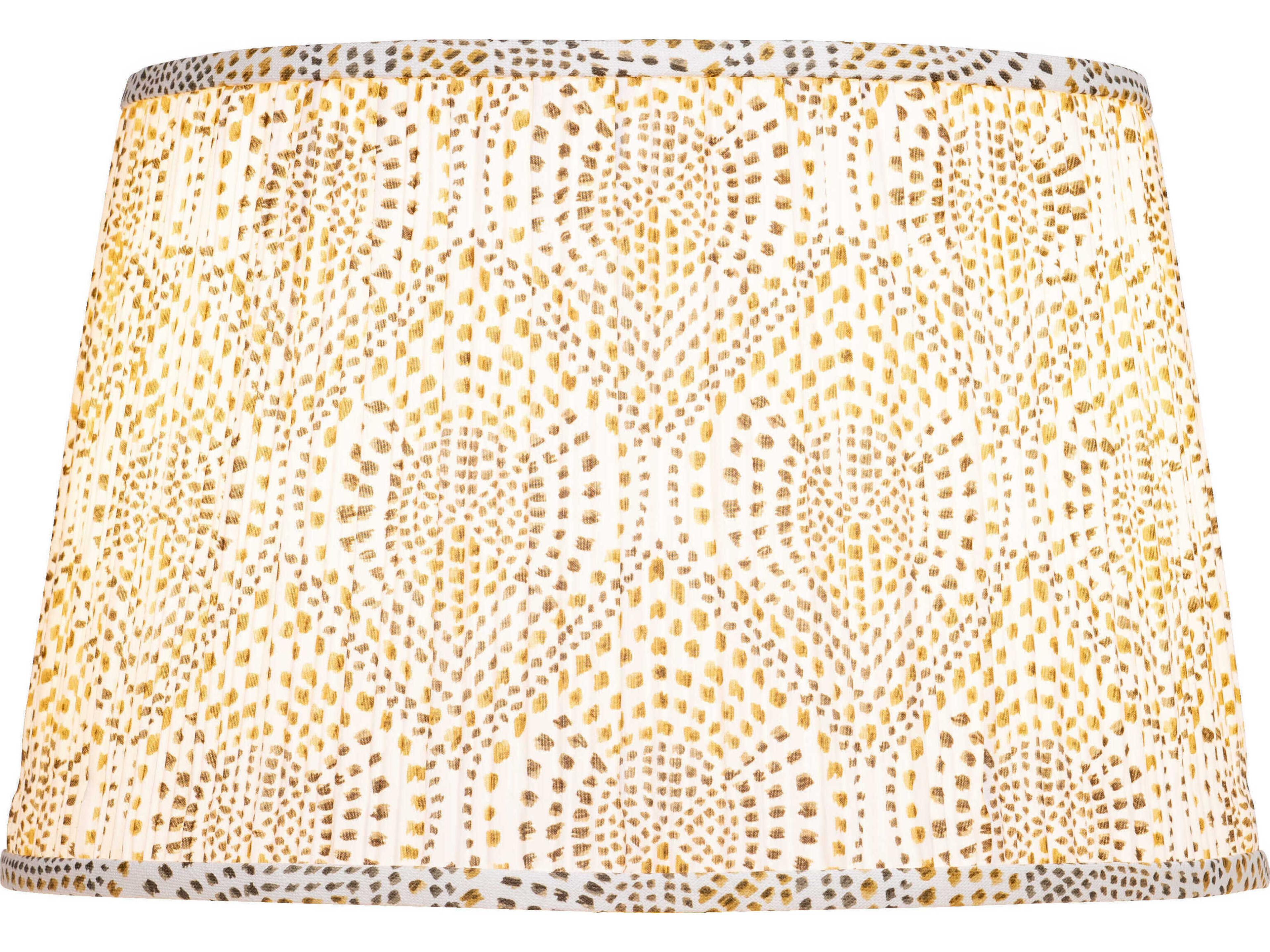 Lenore Gold Medium Tapered Lamp Shade